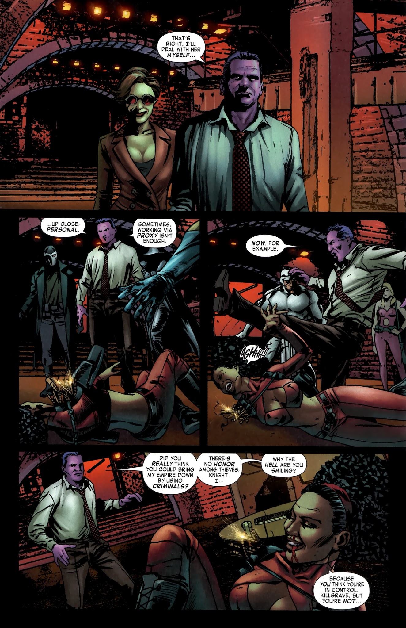 Read online Villains For Hire comic -  Issue #3 - 21