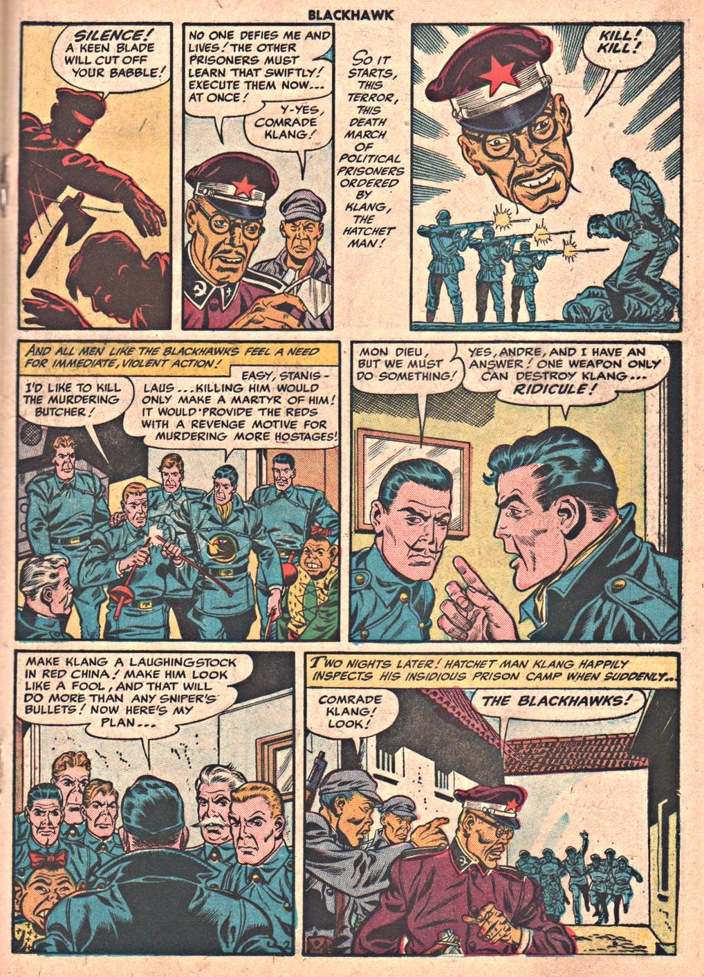 Read online Blackhawk (1957) comic -  Issue #82 - 19