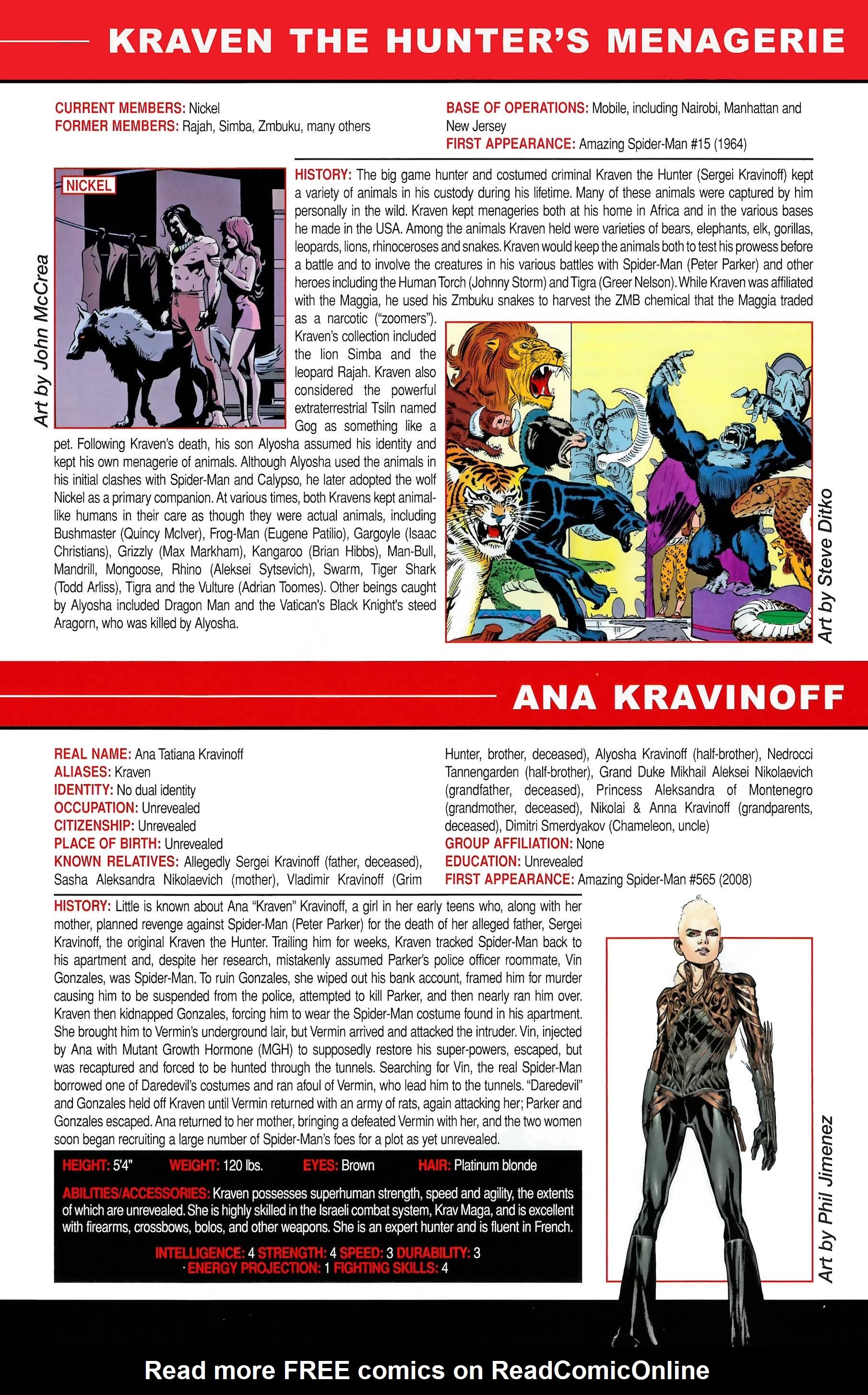 Read online Official Handbook of the Marvel Universe A to Z comic -  Issue # TPB 14 (Part 2) - 119