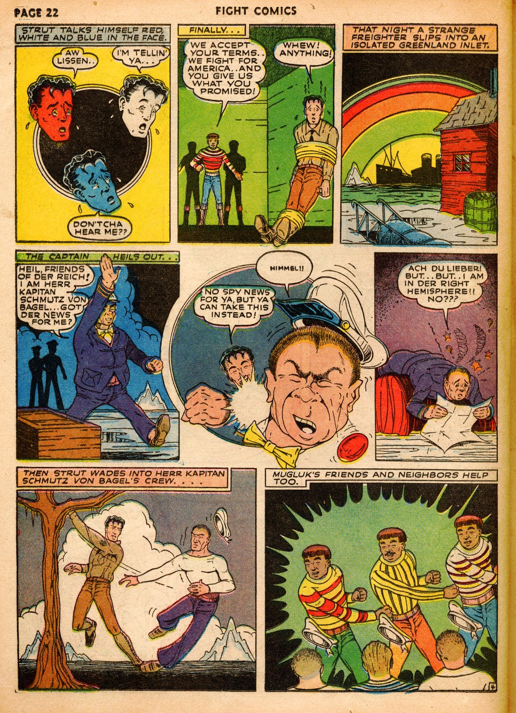 Read online Fight Comics comic -  Issue #15 - 23