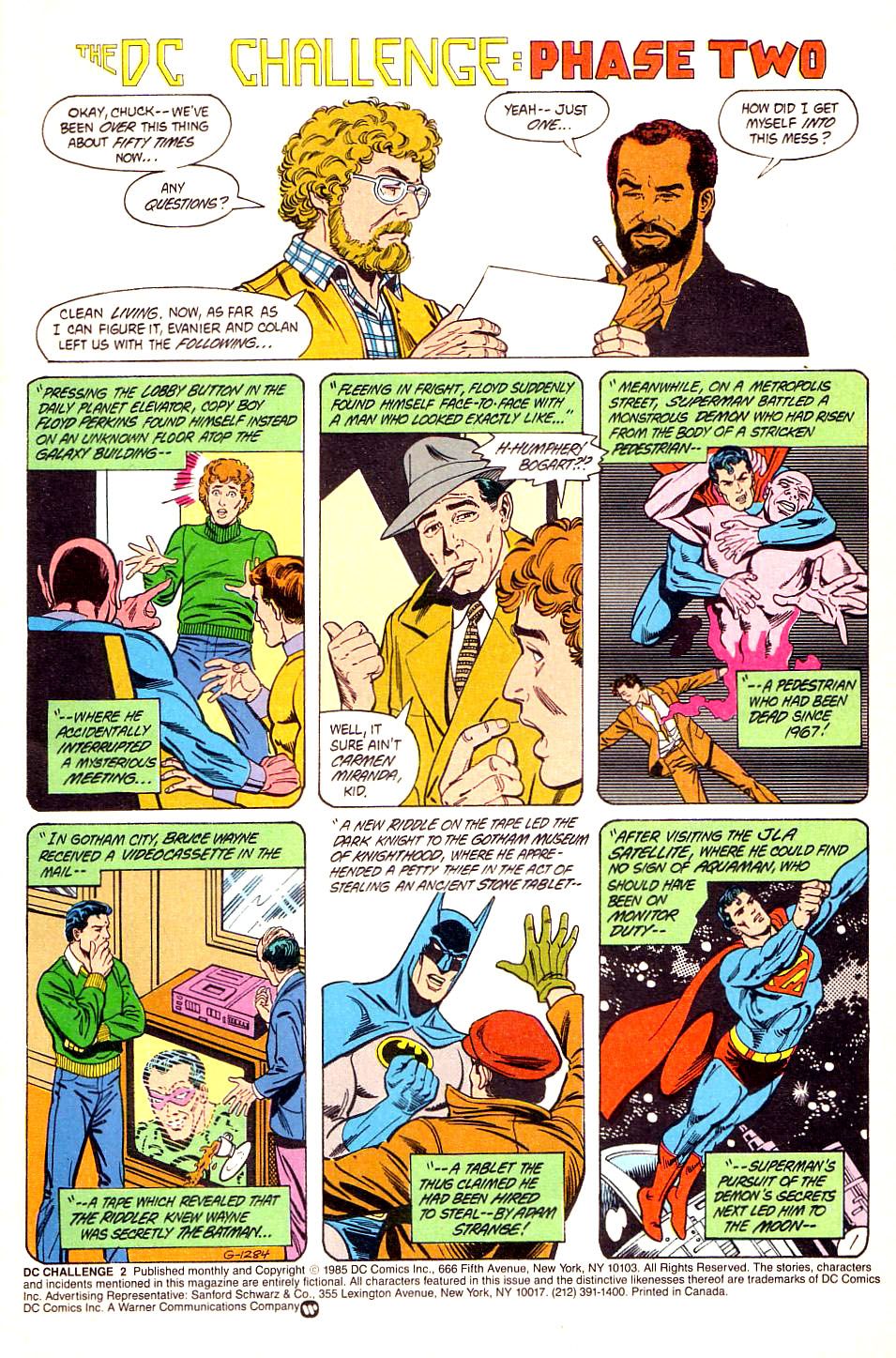 Read online DC Challenge comic -  Issue #2 - 2