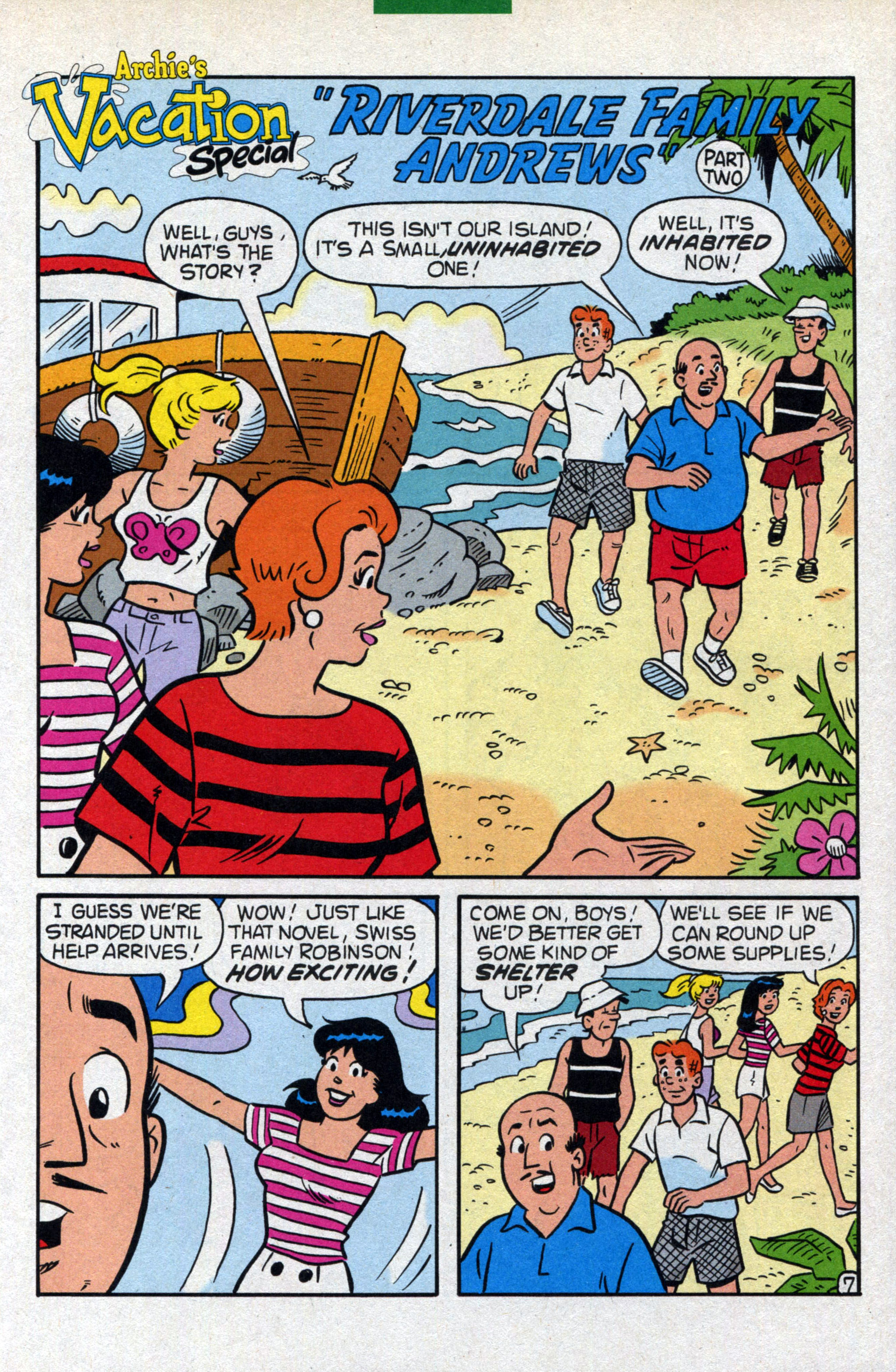 Read online Archie's Vacation Special comic -  Issue #8 - 12