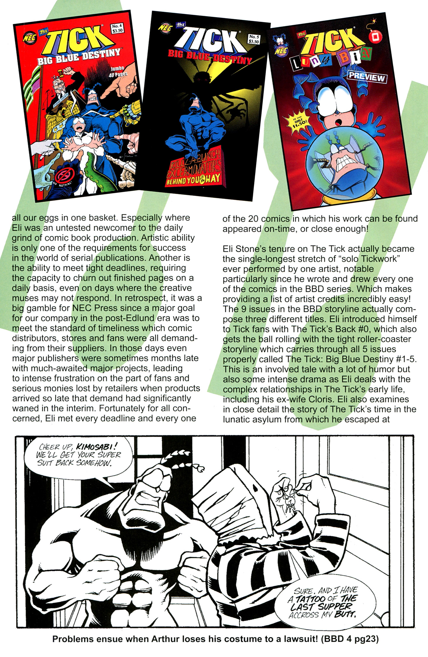 Read online The Tick comic -  Issue #100 - 38