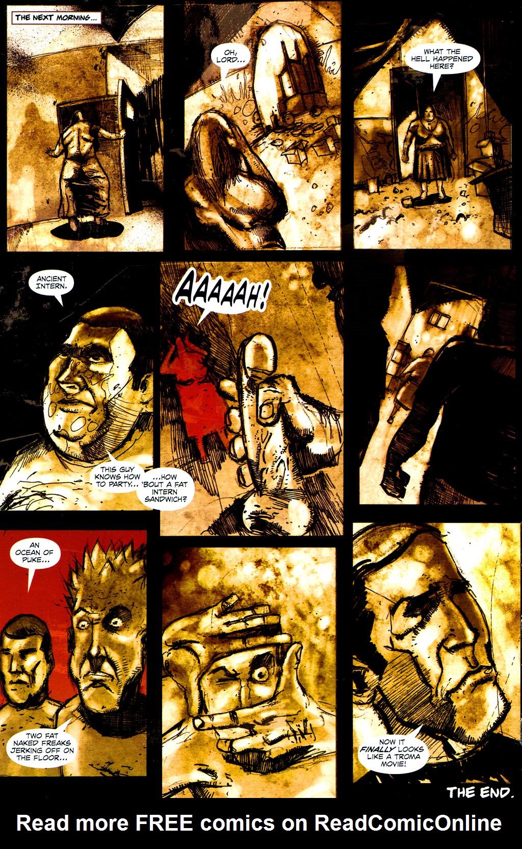 Read online Lloyd Kaufman Presents: The Toxic Avenger and Other Tromatic Tales comic -  Issue # TPB (Part 1) - 44