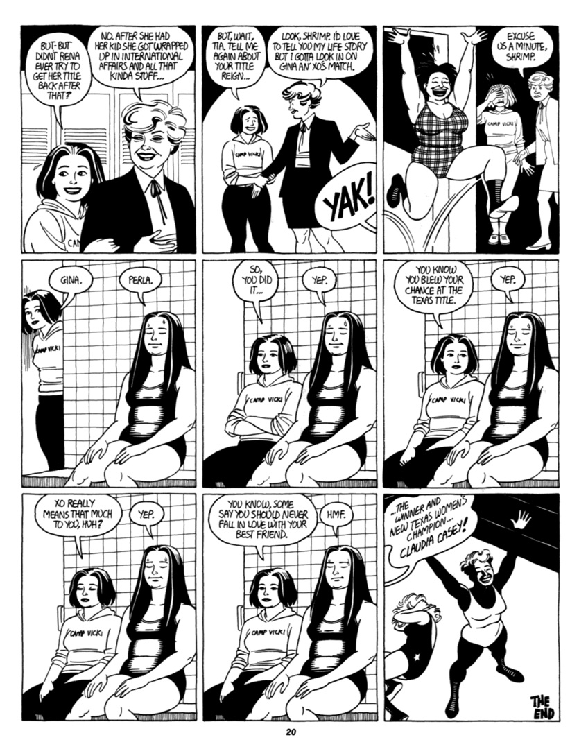 Read online Love and Rockets (1982) comic -  Issue #41 - 22