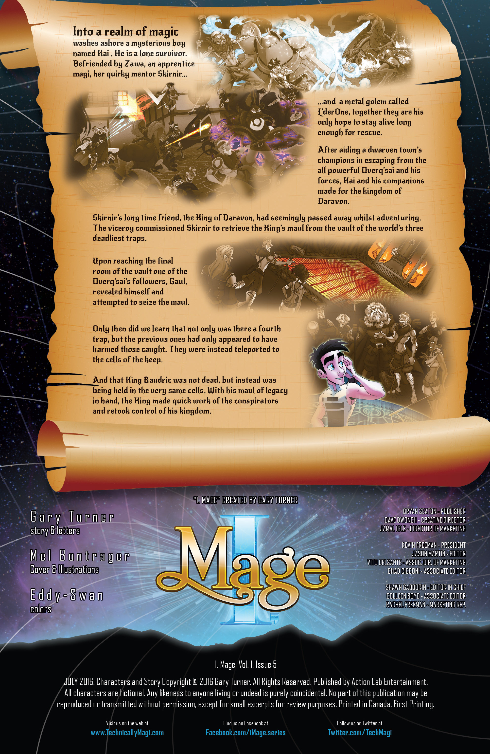 Read online I, Mage comic -  Issue #5 - 2