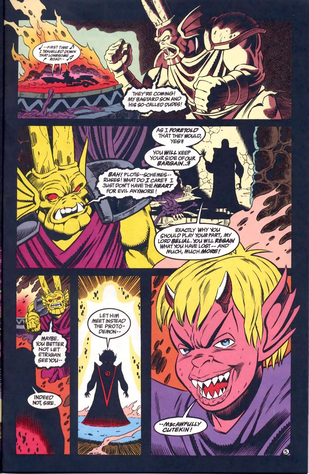 Read online The Demon (1990) comic -  Issue #35 - 6