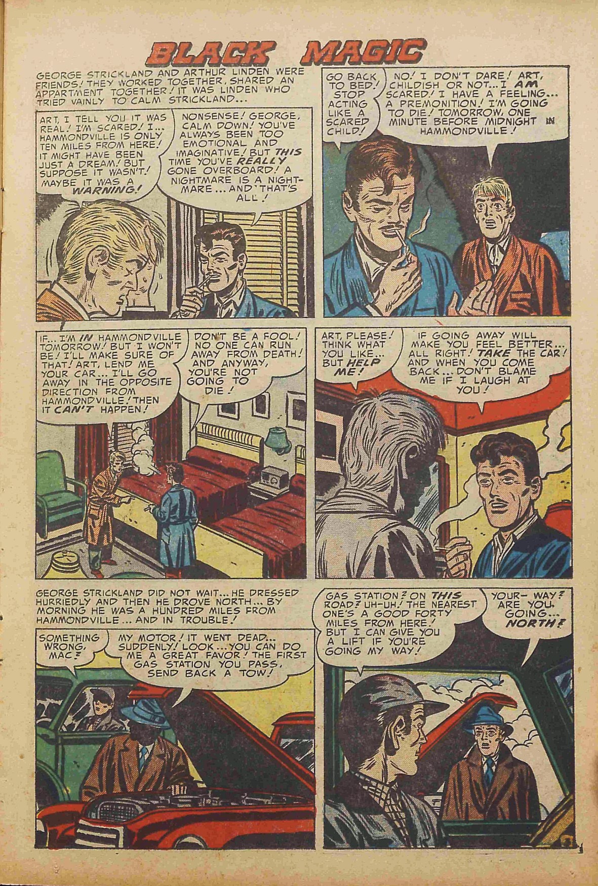 Read online Black Magic (1950) comic -  Issue #23 - 11