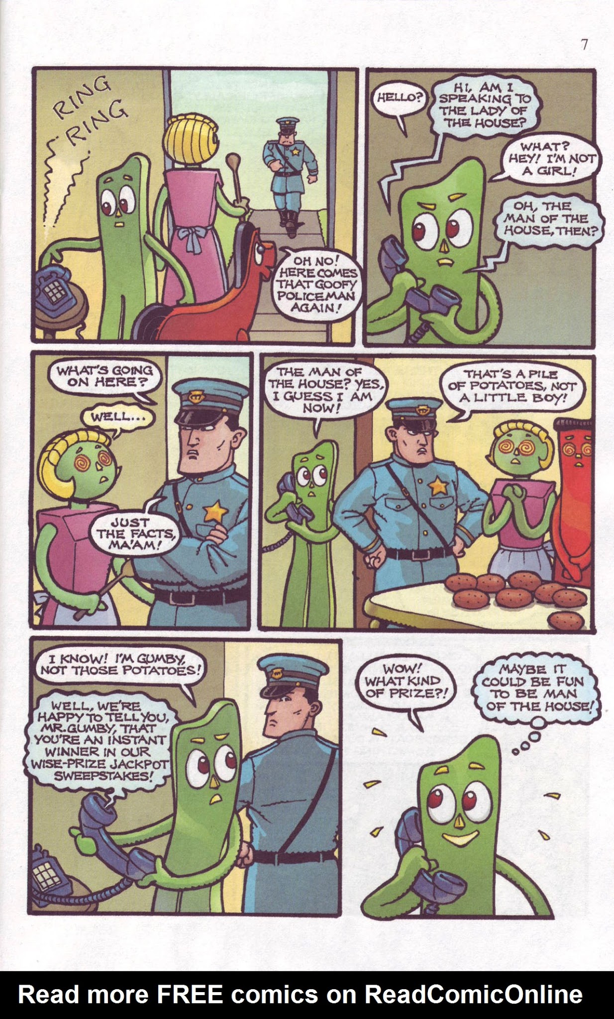 Read online Gumby (2006) comic -  Issue #3 - 9