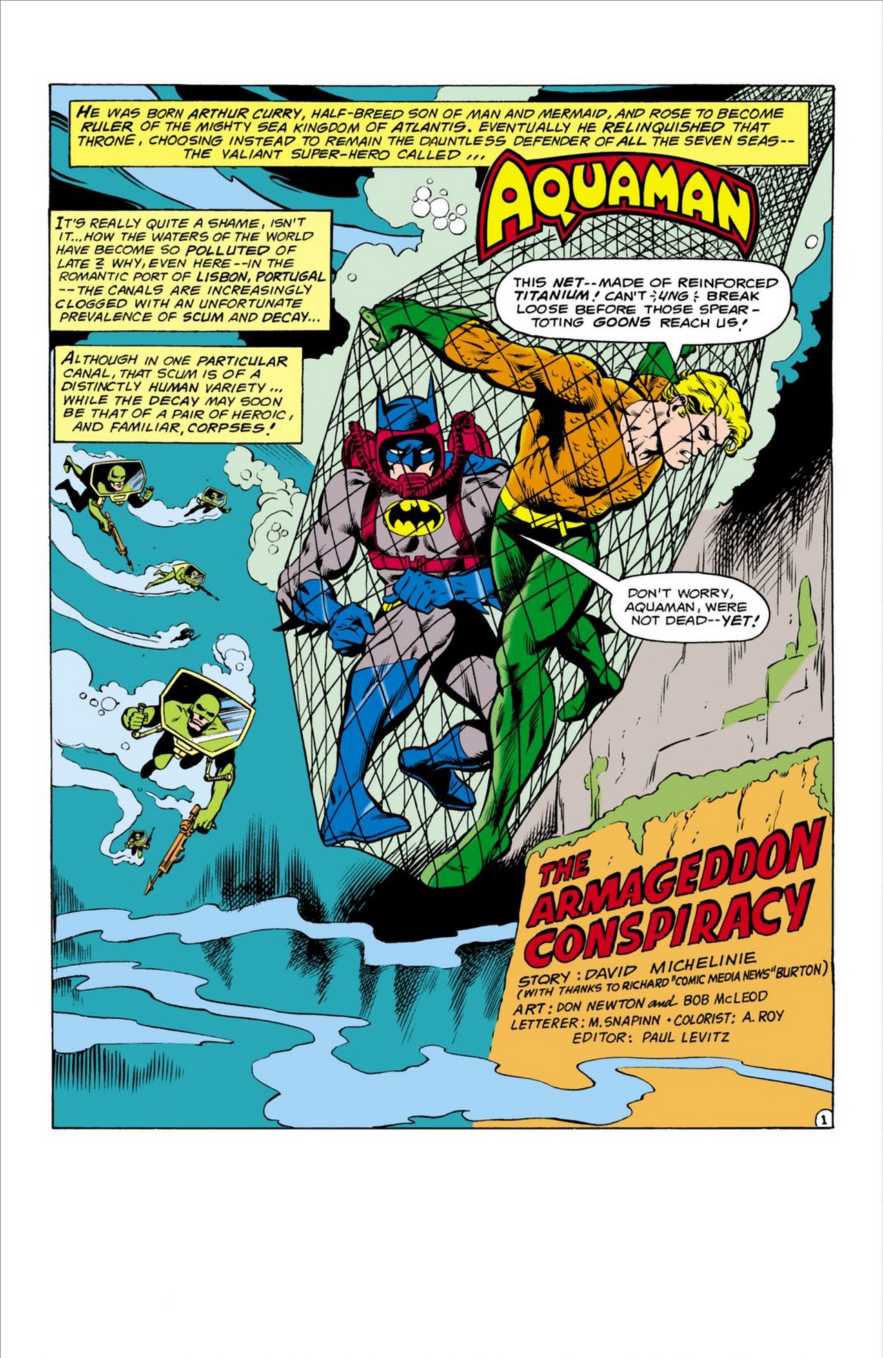 Read online Aquaman (1962) comic -  Issue #61 - 2
