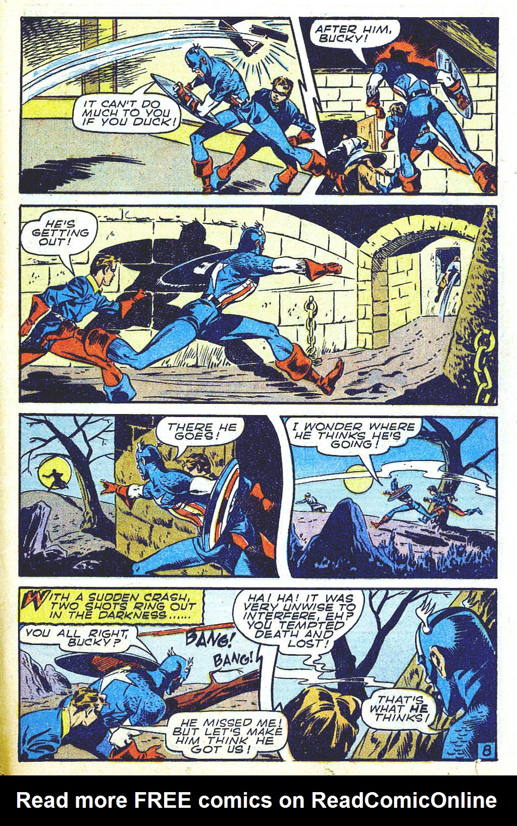 Read online Captain America Comics comic -  Issue #42 - 37