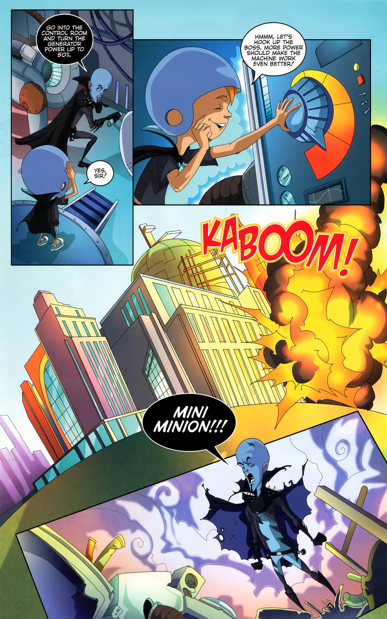 Read online Megamind: Bad. Blue. Brilliant. comic -  Issue #4 - 15