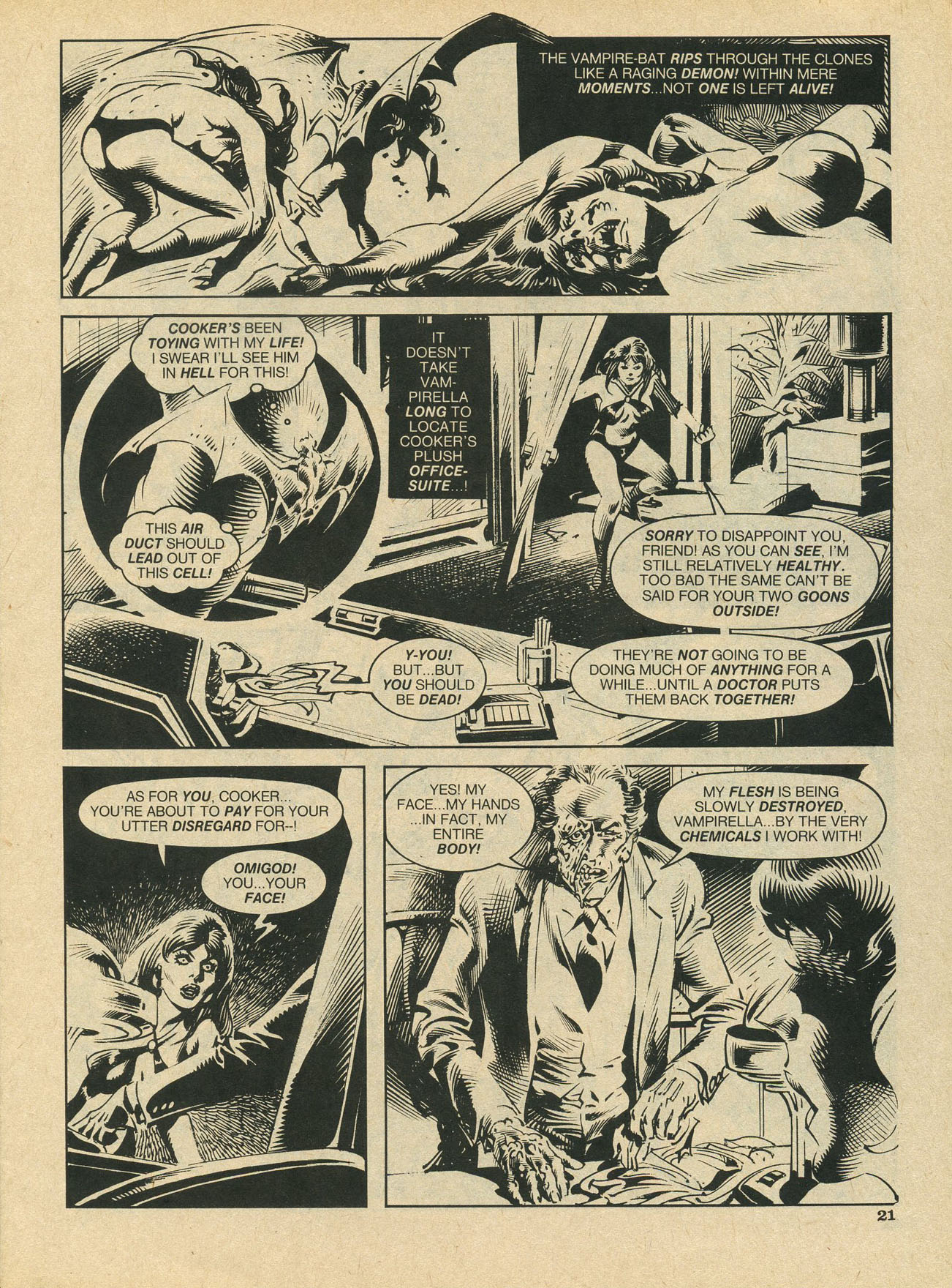 Read online Vampirella (1969) comic -  Issue #95 - 21