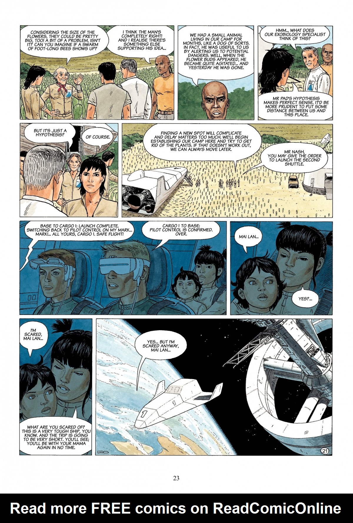 Read online Antares comic -  Issue #2 - 23