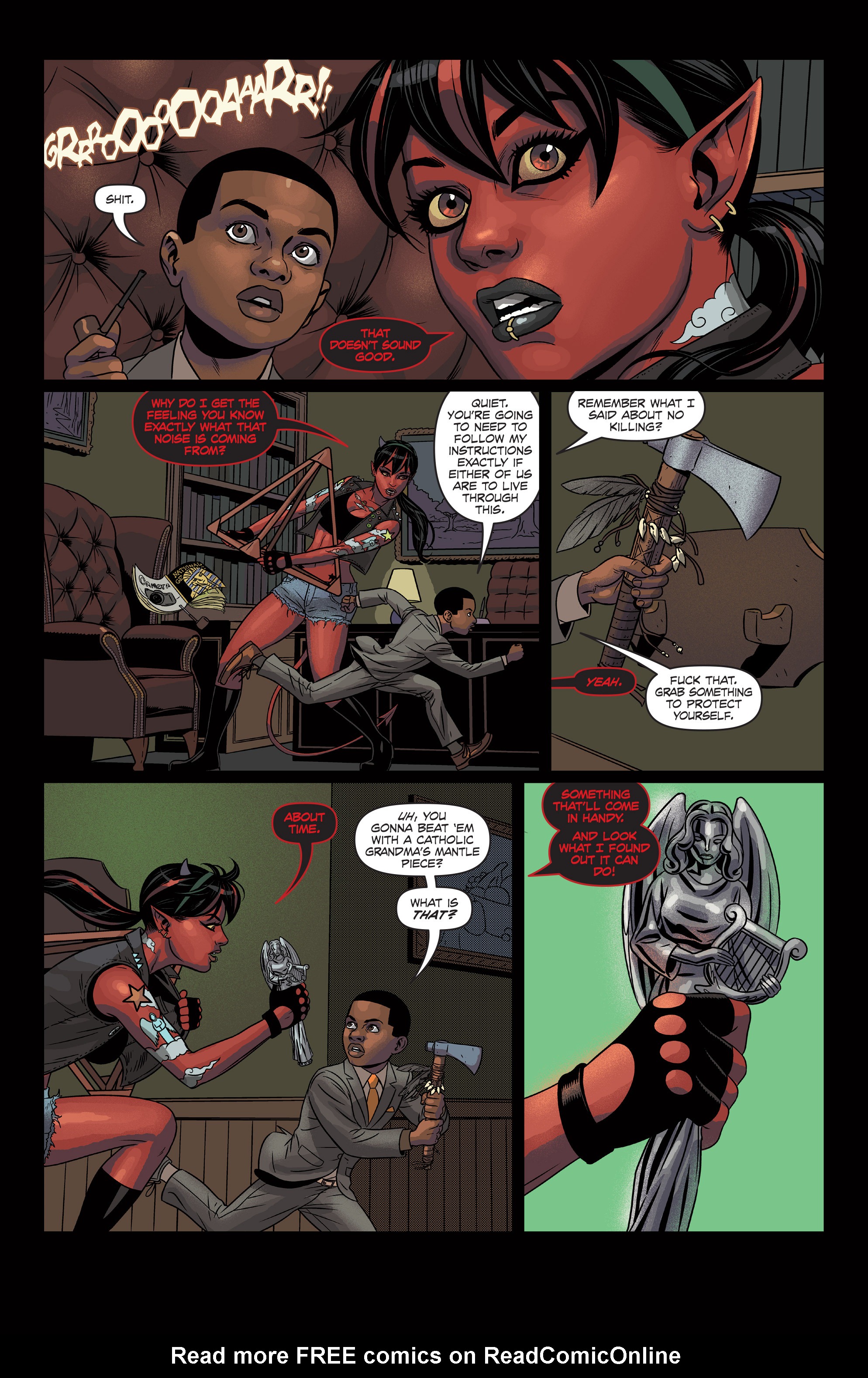 Read online Mercy Sparx (2013) comic -  Issue #7 - 10