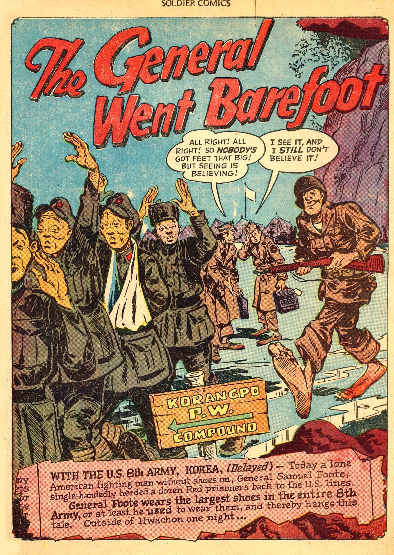 Read online Soldier Comics comic -  Issue #1 - 28