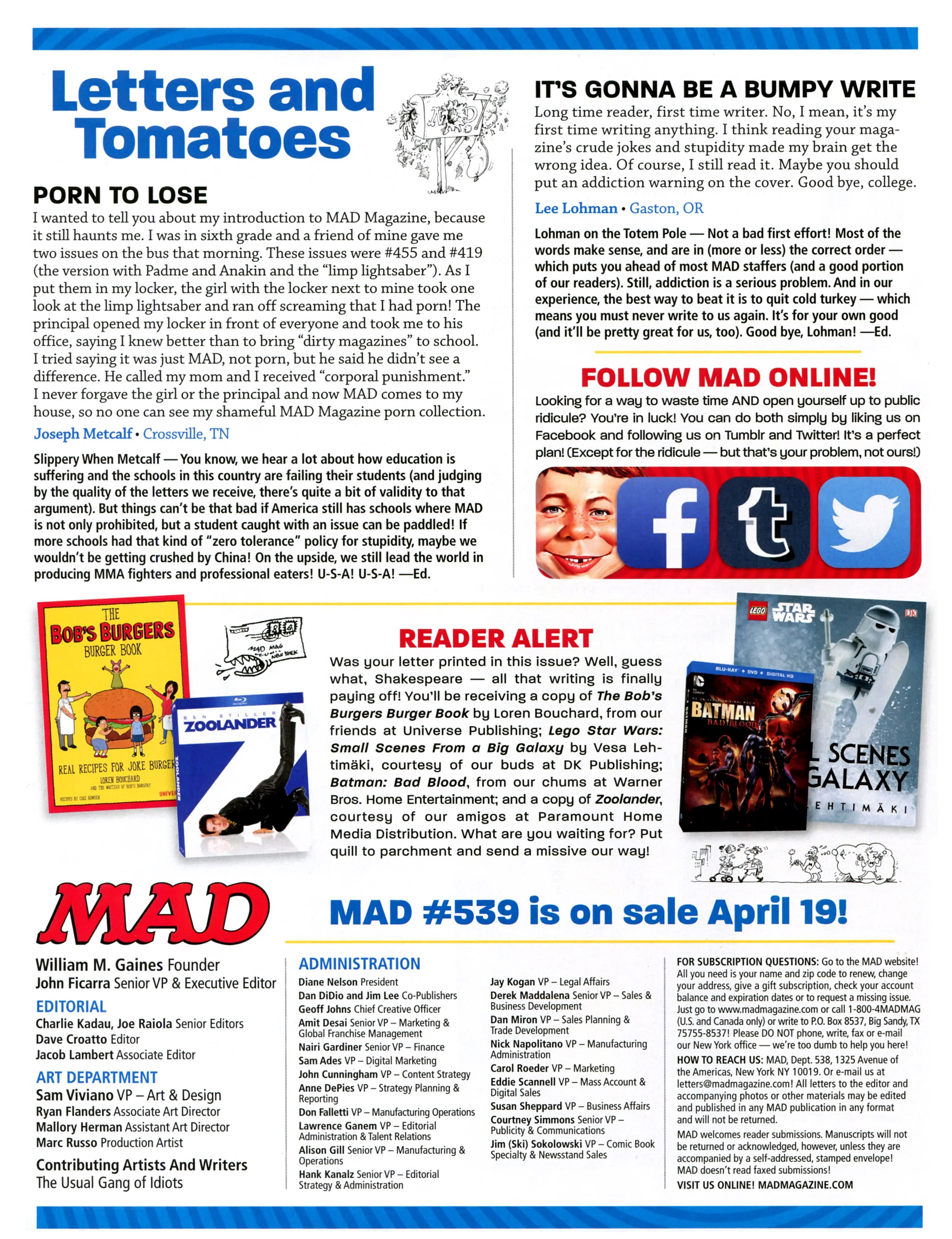Read online MAD comic -  Issue #538 - 6