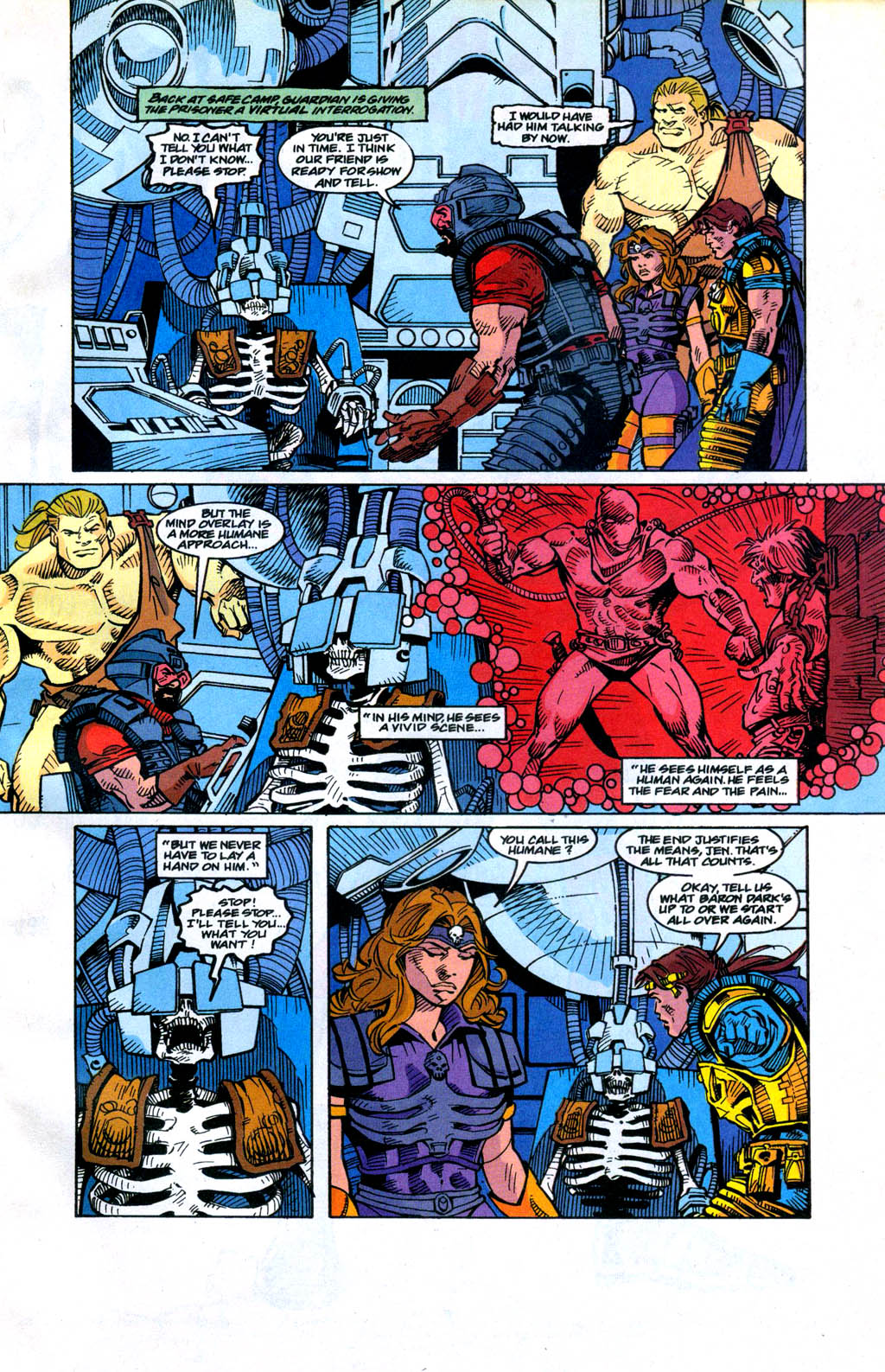 Read online Skeleton Warriors comic -  Issue #4 - 13