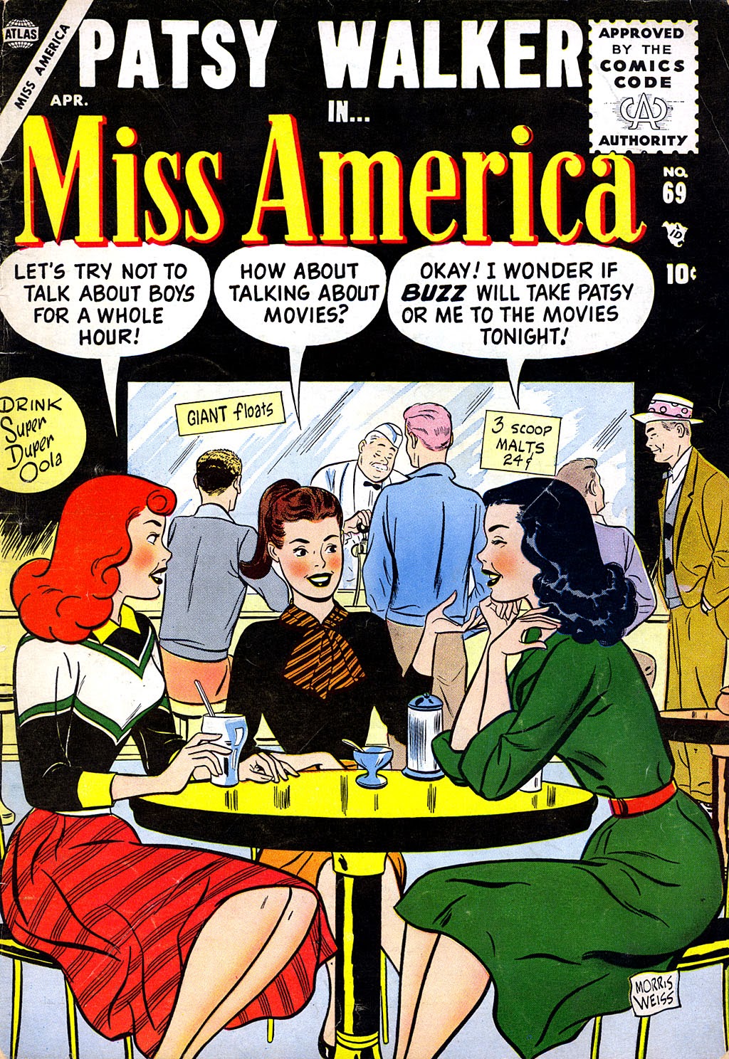 Read online Miss America comic -  Issue #69 - 1