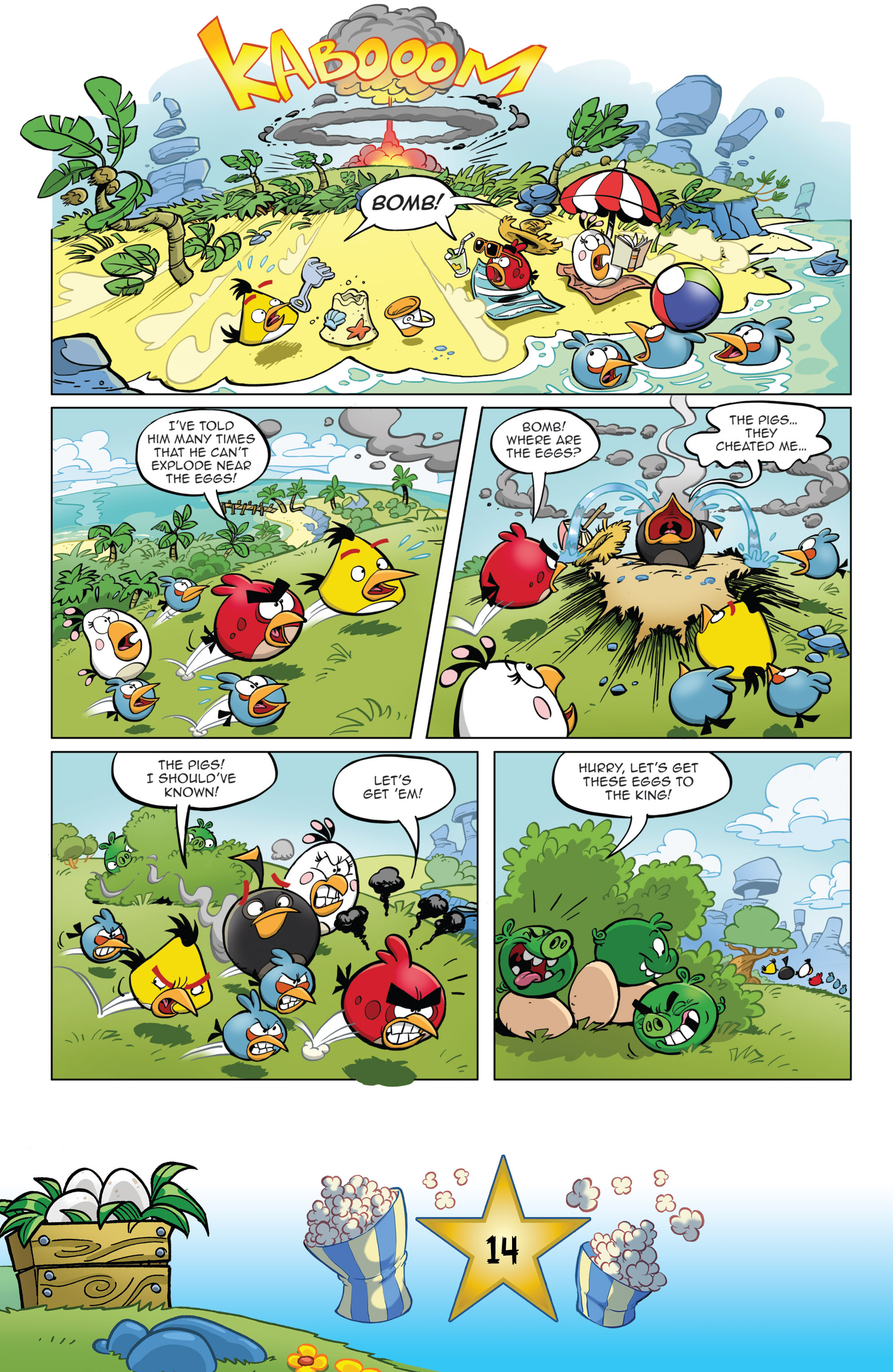 Read online Angry Birds Comics (2016) comic -  Issue #5 - 16