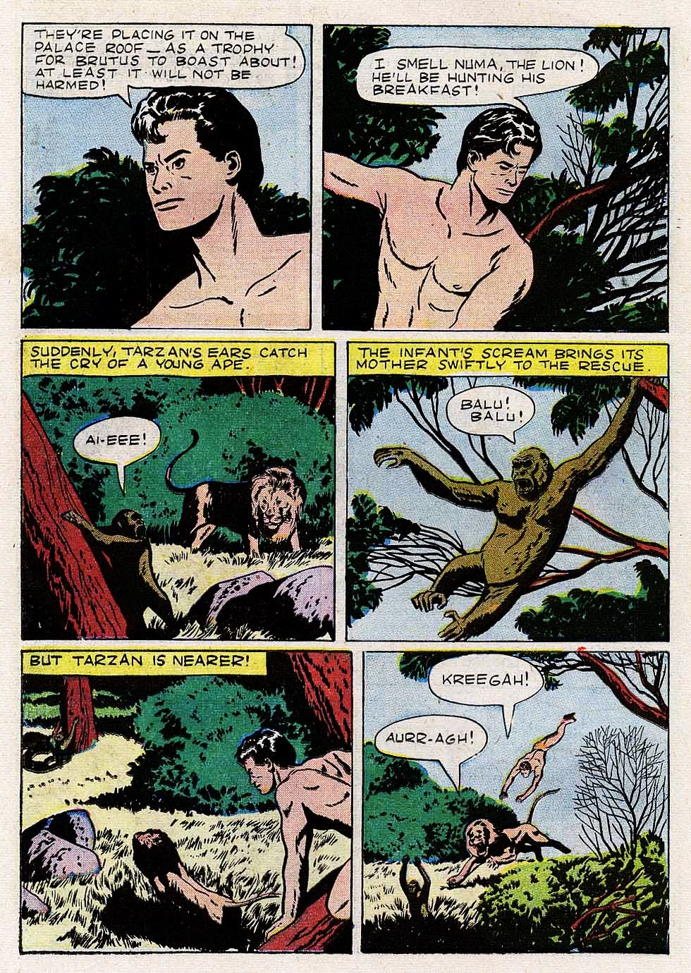 Read online Tarzan (1948) comic -  Issue #14 - 22