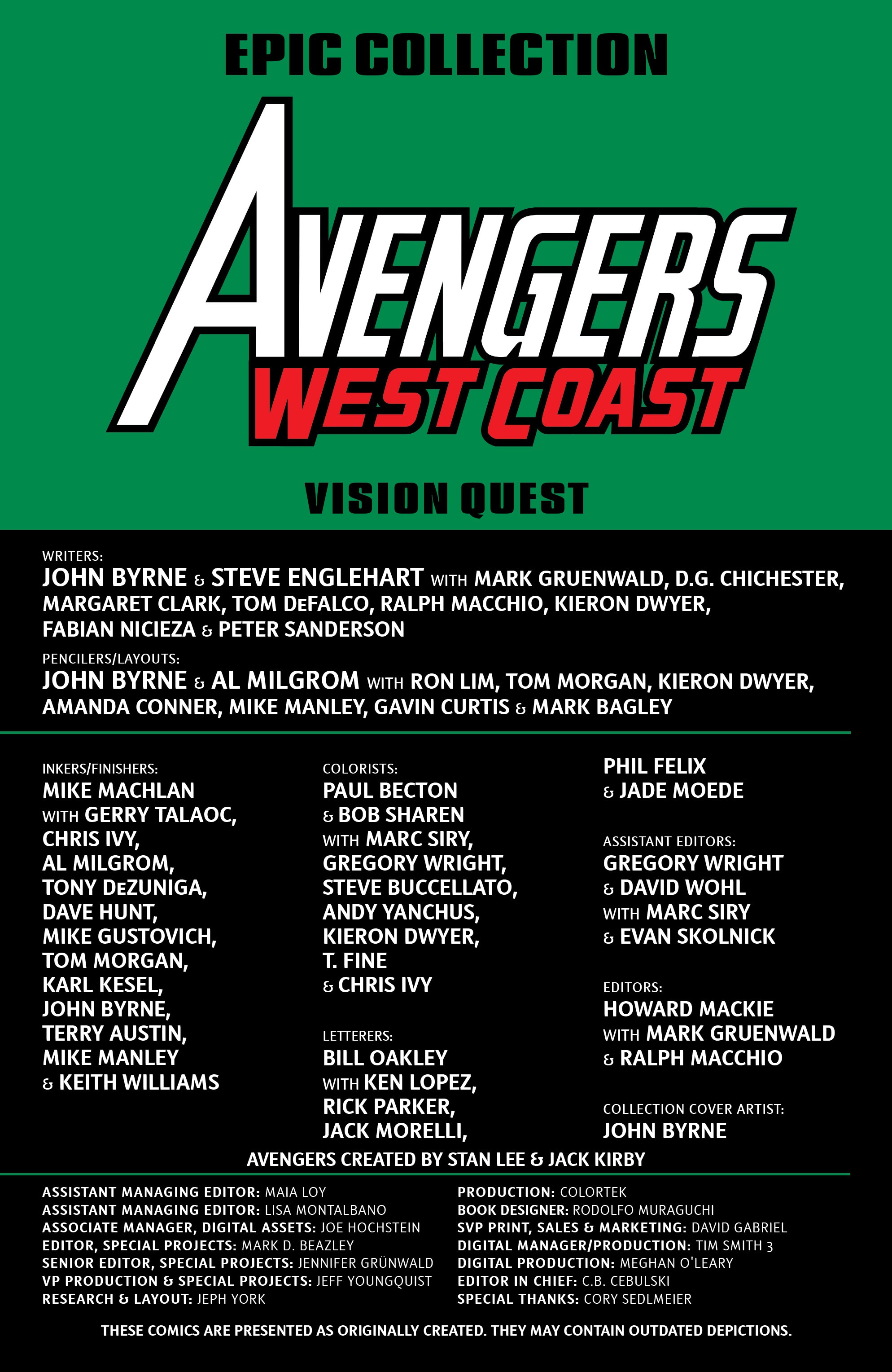 Read online Avengers West Coast Epic Collection: How The West Was Won comic -  Issue #Avengers West Coast Epic Collection Vision Quest (Part 1) - 2