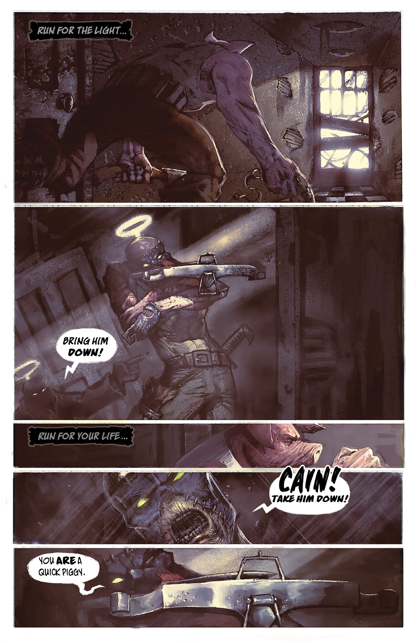 Read online Oink: Heaven's Butcher comic -  Issue # TPB - 57