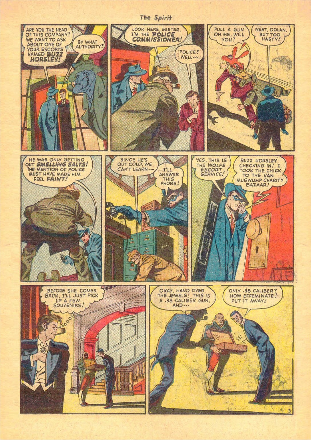 Read online The Spirit (1944) comic -  Issue #8 - 28