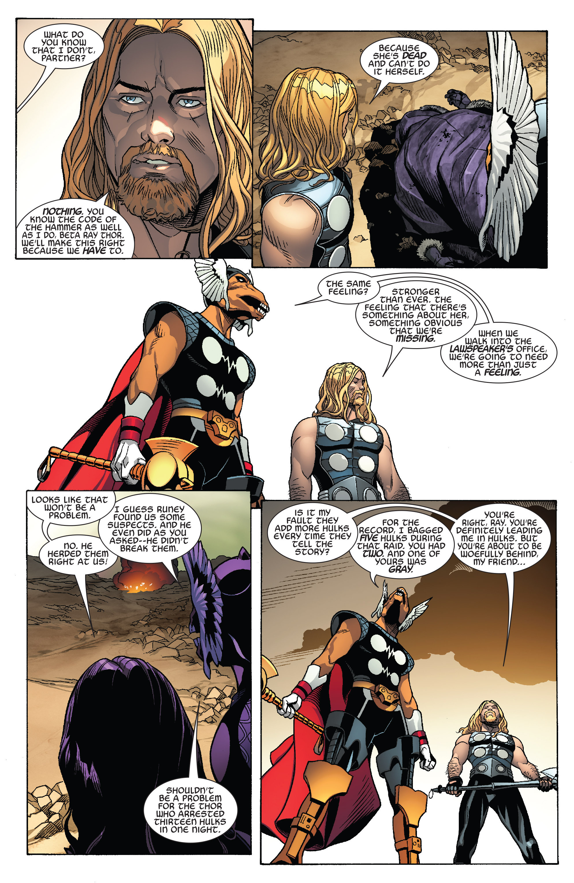 Read online Thors comic -  Issue #1 - 9