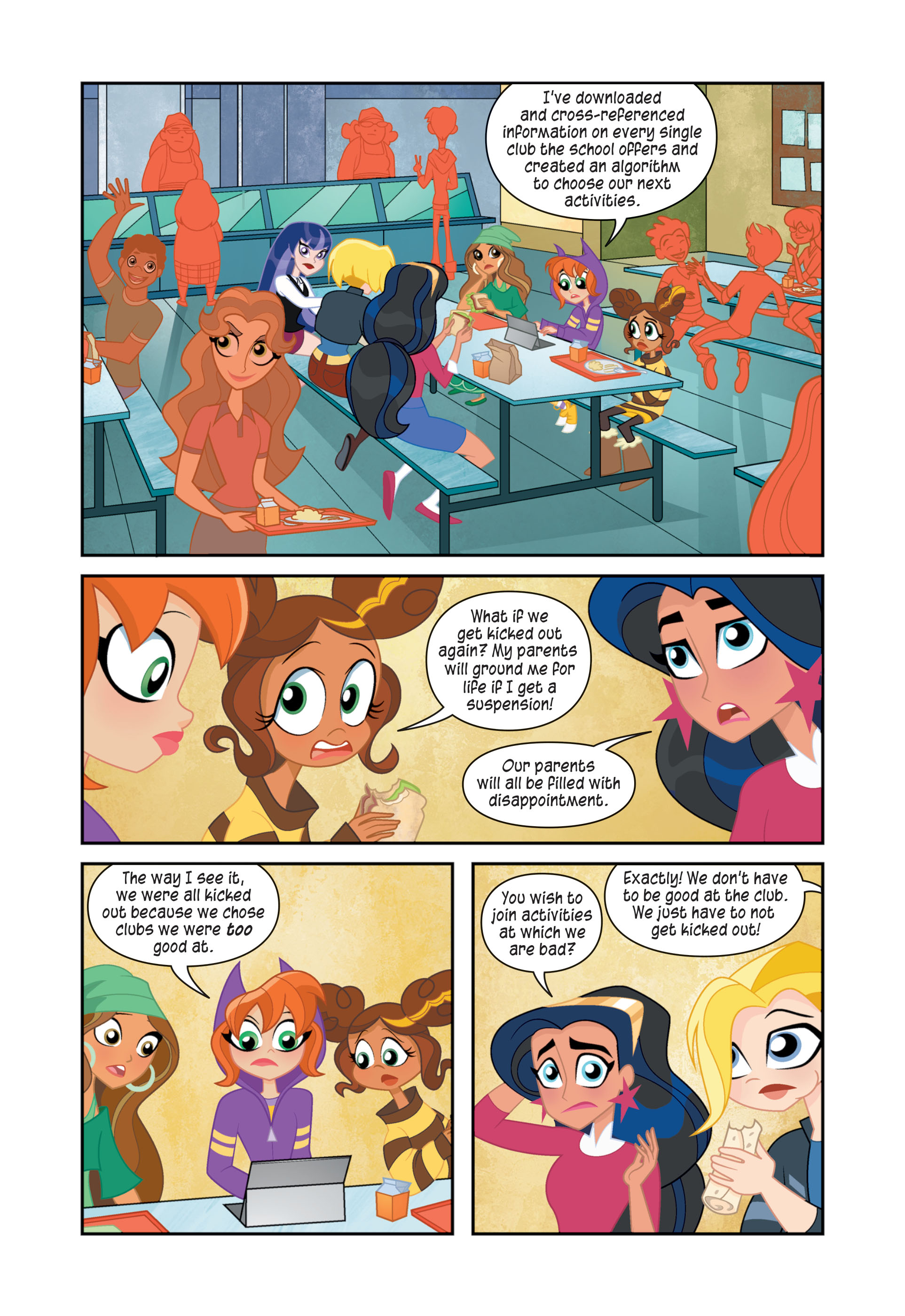 Read online DC Super Hero Girls: At Metropolis High comic -  Issue # TPB - 54