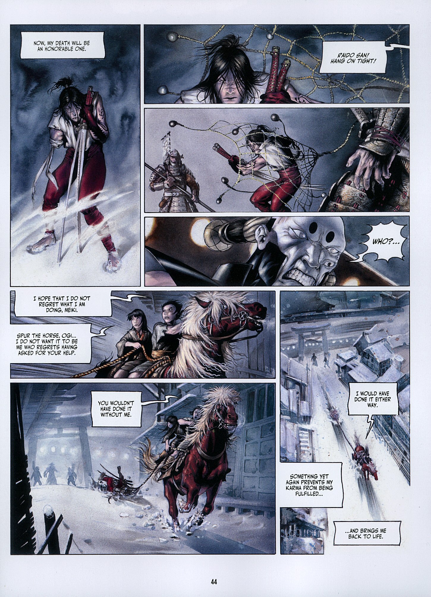 Read online Legend of the Scarlet Blades comic -  Issue # TPB - 45