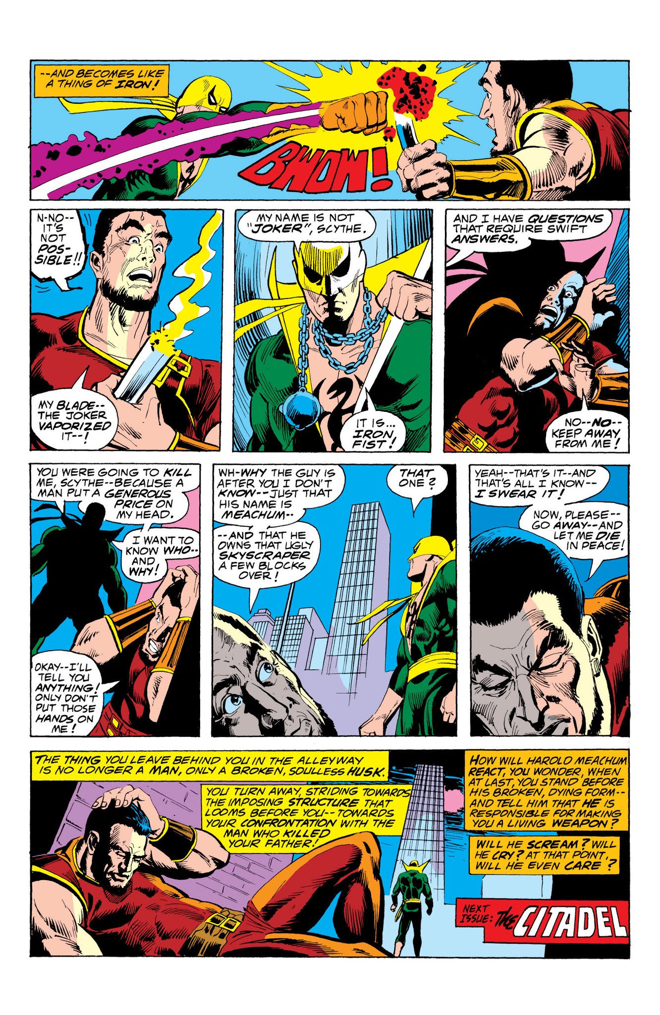 Read online Marvel Masterworks: Iron Fist comic -  Issue # TPB 1 (Part 1) - 43