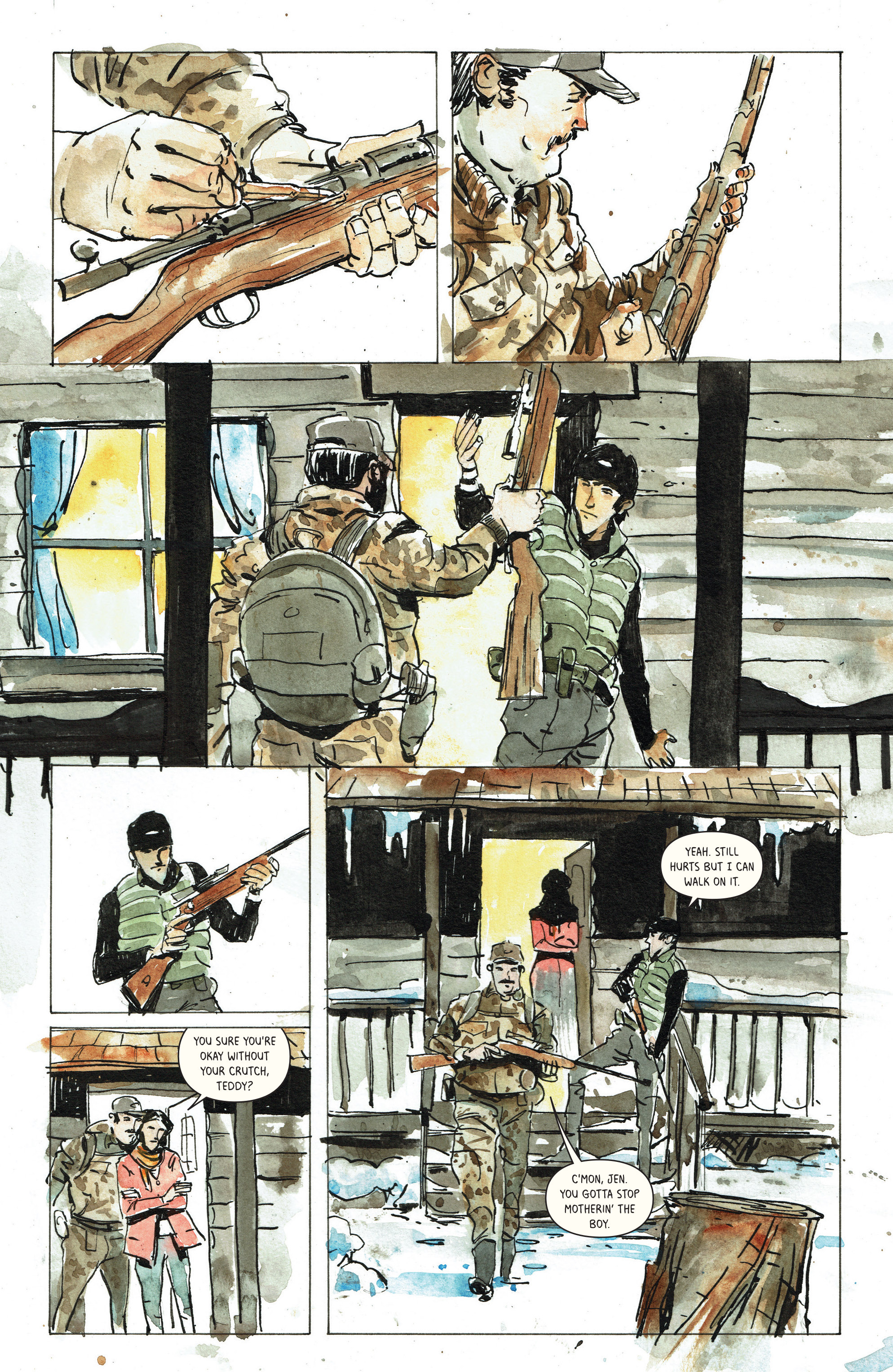 Read online Snow Blind comic -  Issue #3 - 14