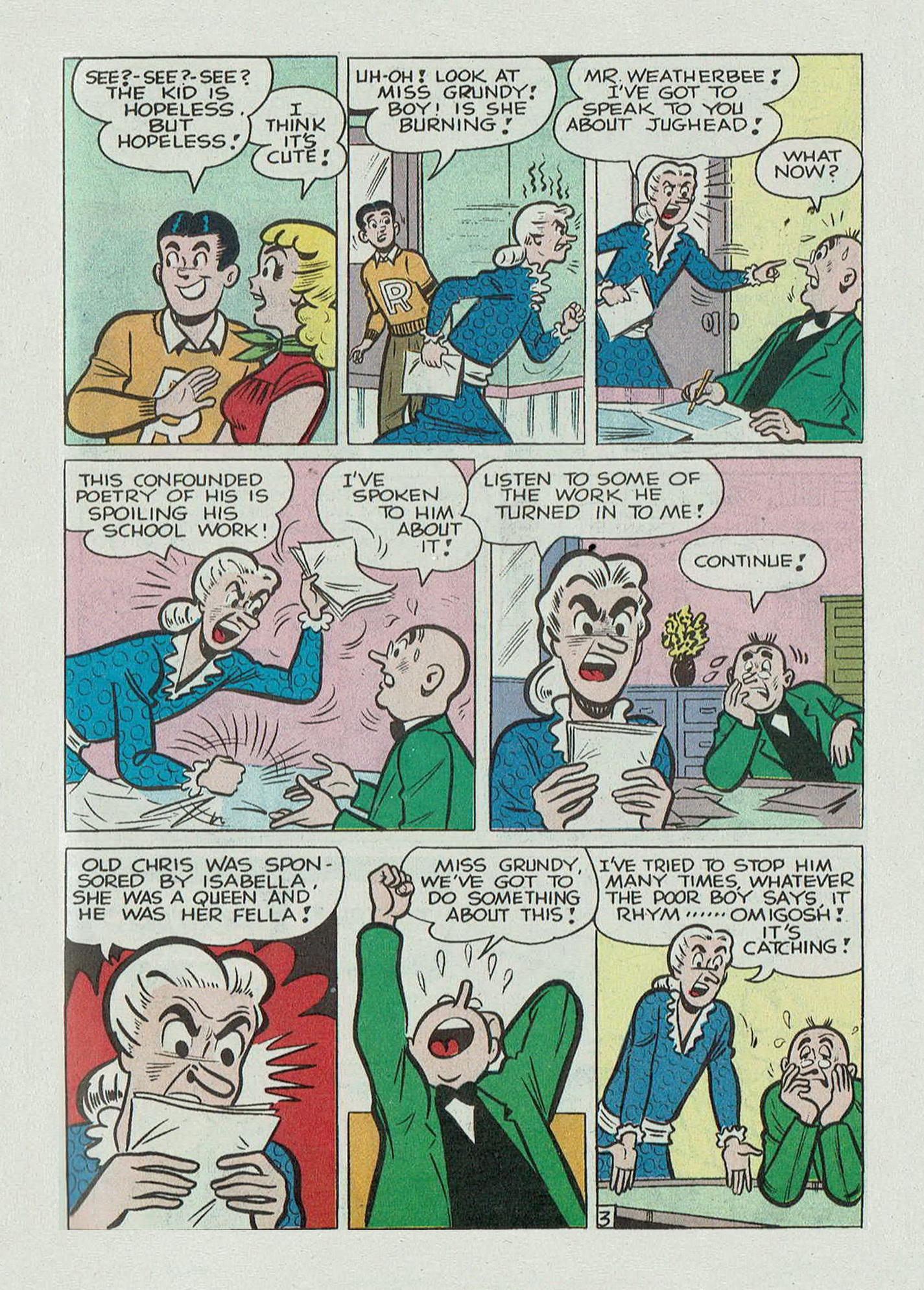 Read online Jughead Jones Comics Digest comic -  Issue #80 - 39