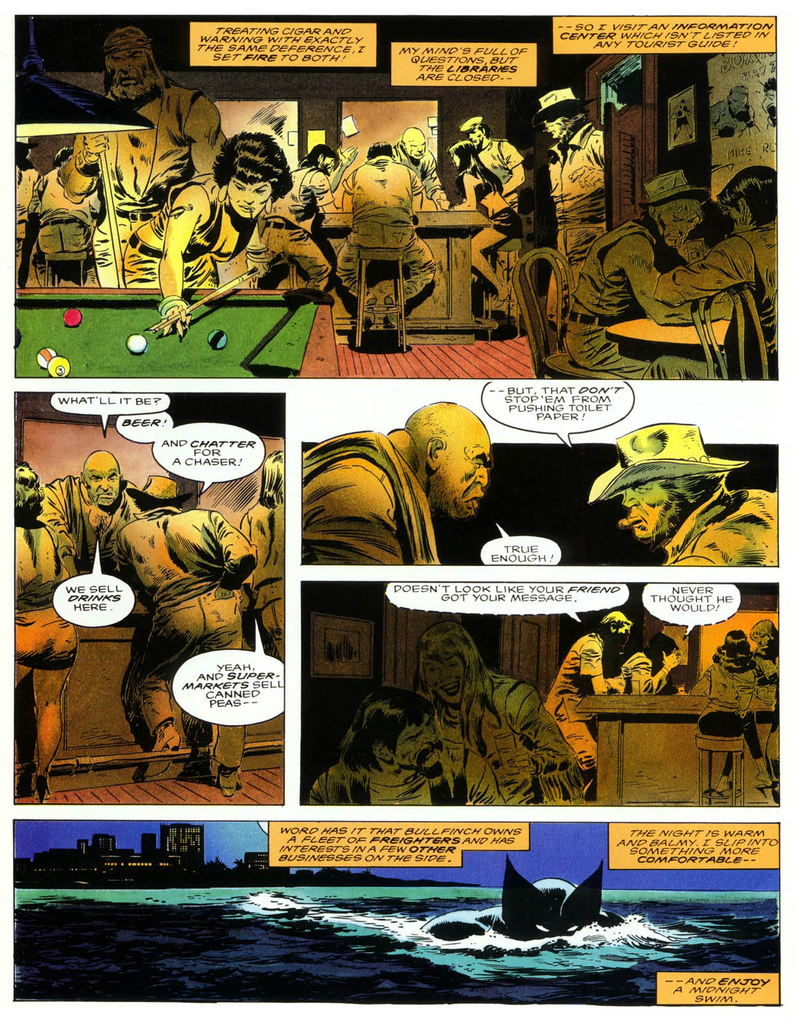 Read online Marvel Graphic Novel comic -  Issue #67 - Wolverine - Bloody Choices - 10