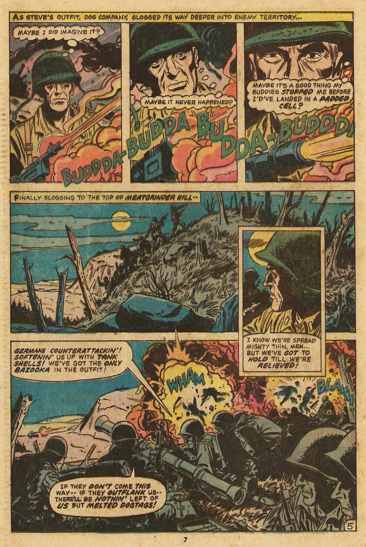 Read online Weird War Tales (1971) comic -  Issue #36 - 7