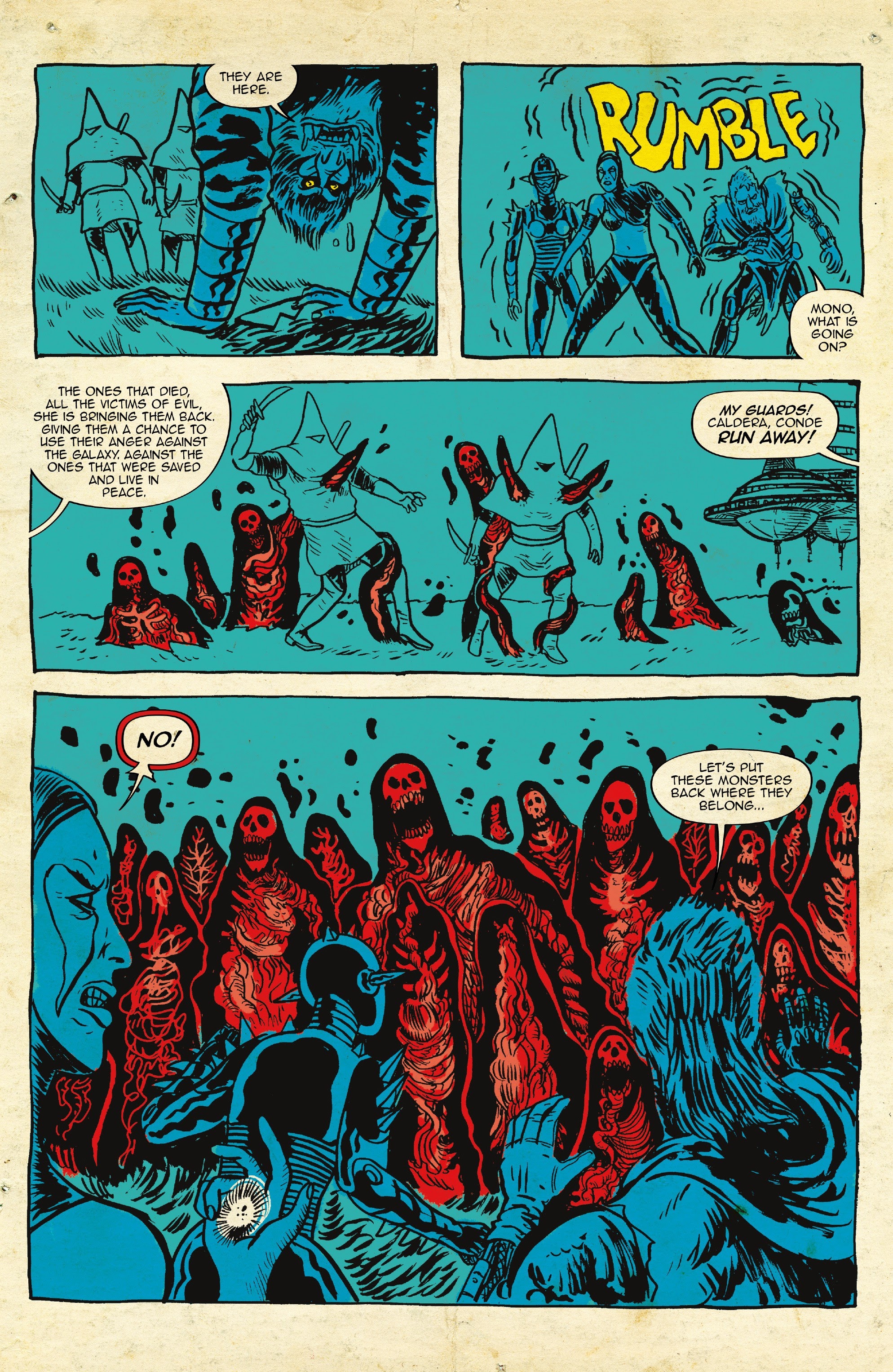 Read online Space Riders: Vortex Of Darkness comic -  Issue #2 - 16