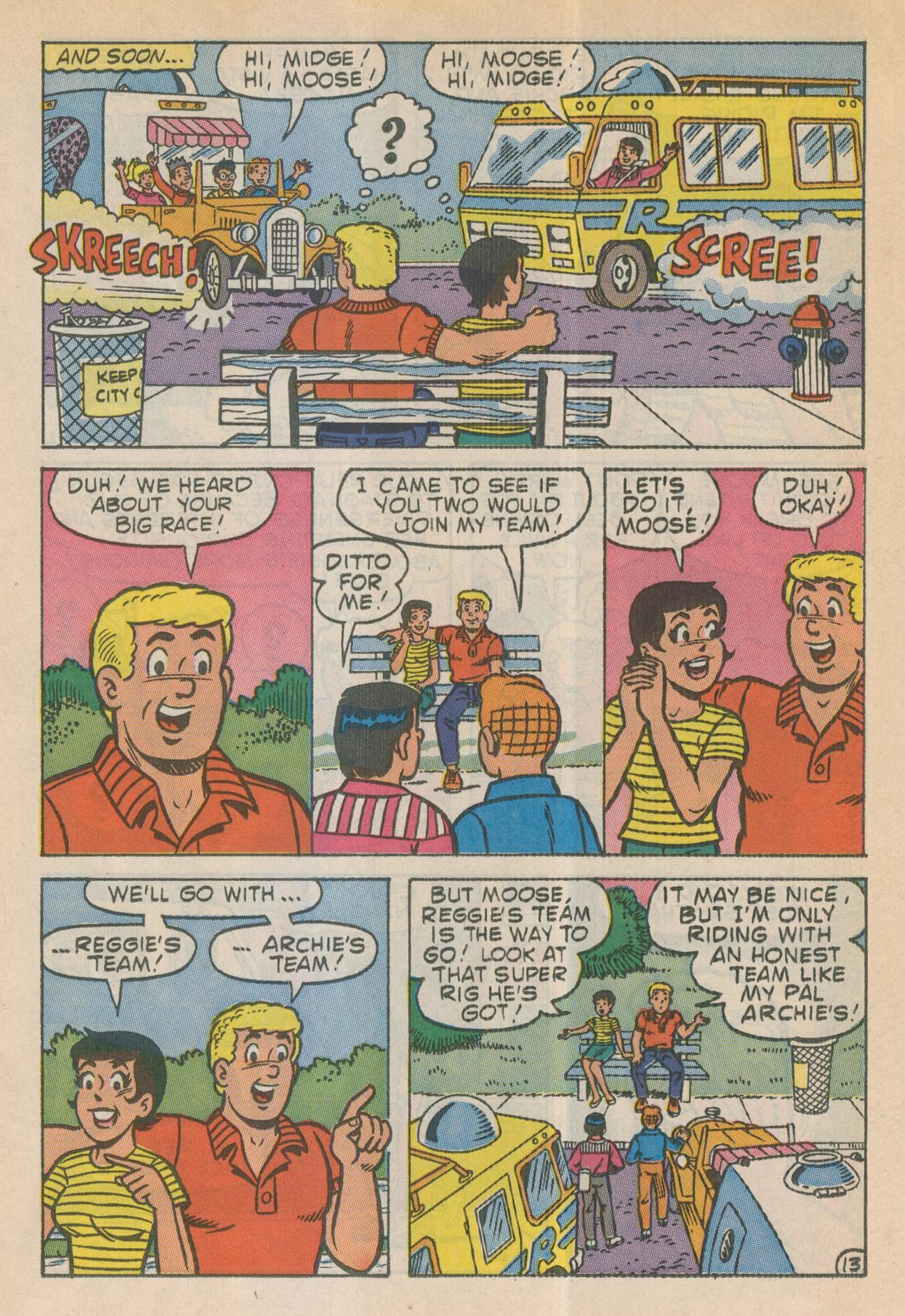 Read online Archie's R/C Racers comic -  Issue #1 - 21