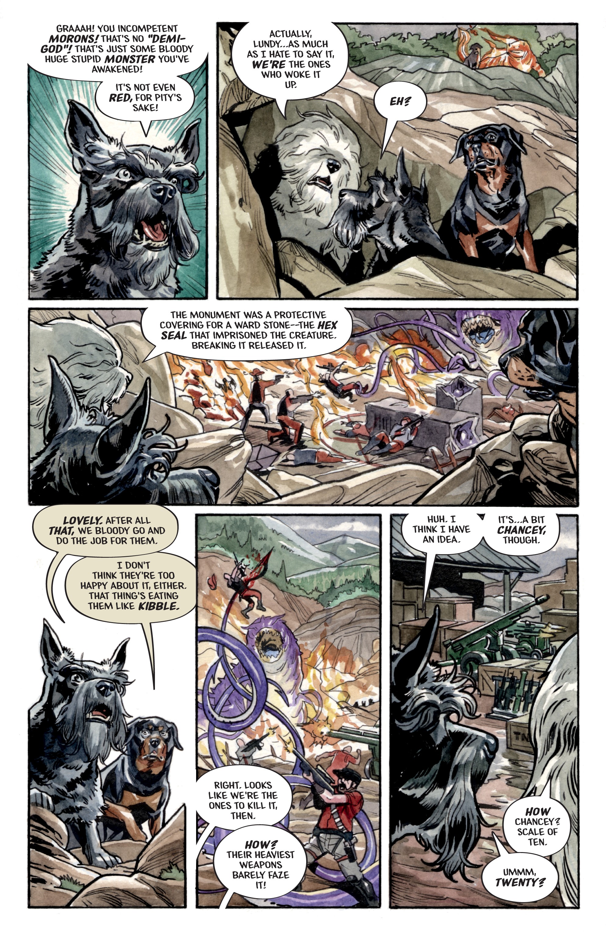 Read online Beasts of Burden: Wise Dogs and Eldritch Men comic -  Issue #4 - 17