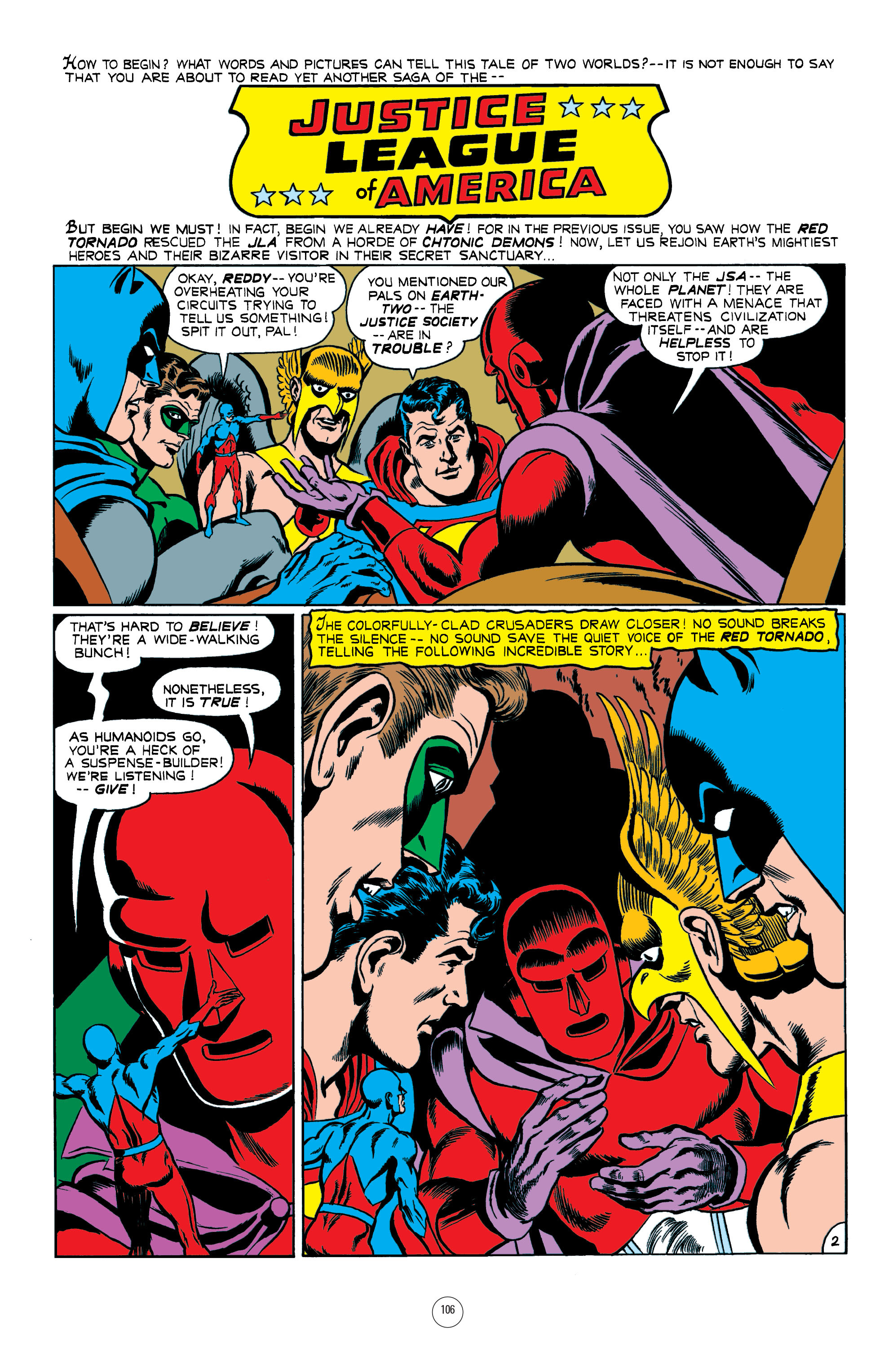 Read online Crisis on Multiple Earths comic -  Issue # TPB 2 - 106