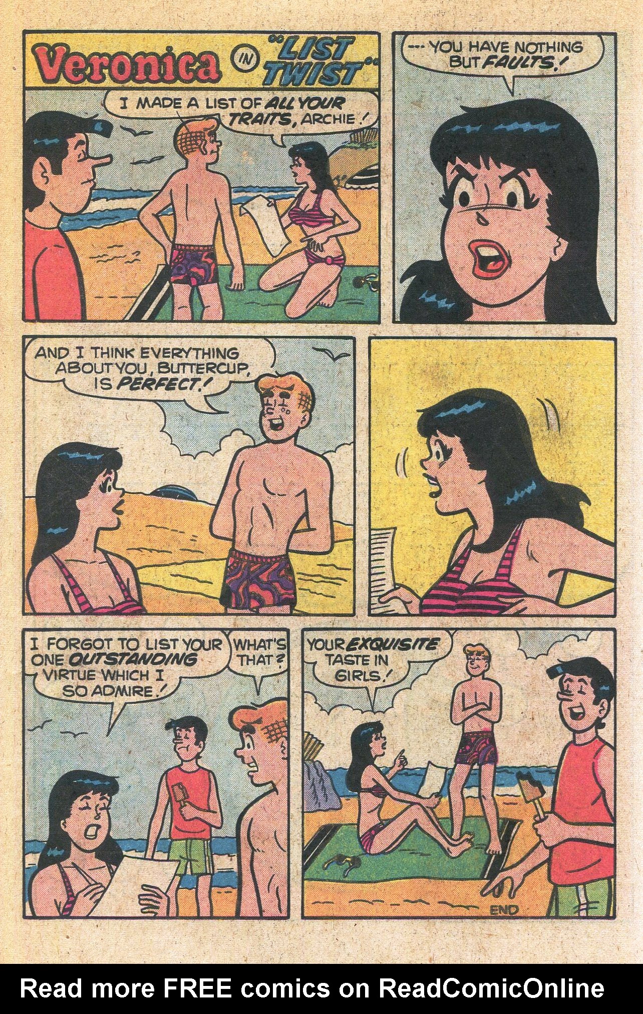 Read online Archie's Joke Book Magazine comic -  Issue #250 - 18