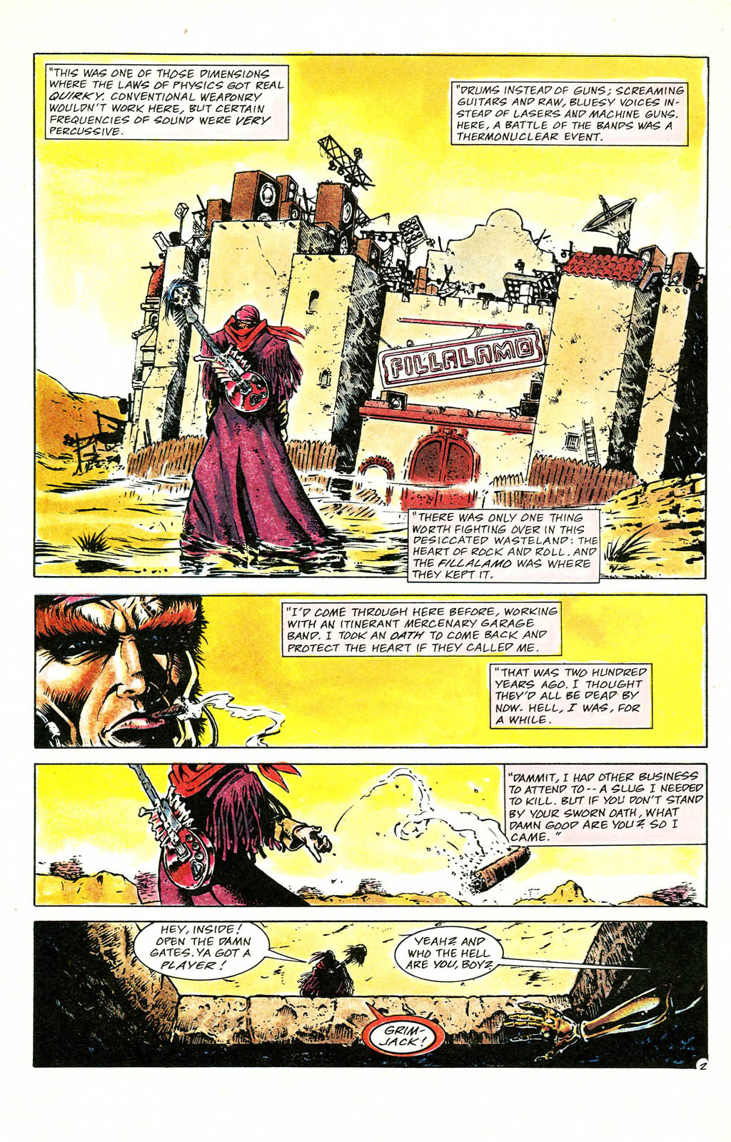 Read online Grimjack comic -  Issue #76 - 4