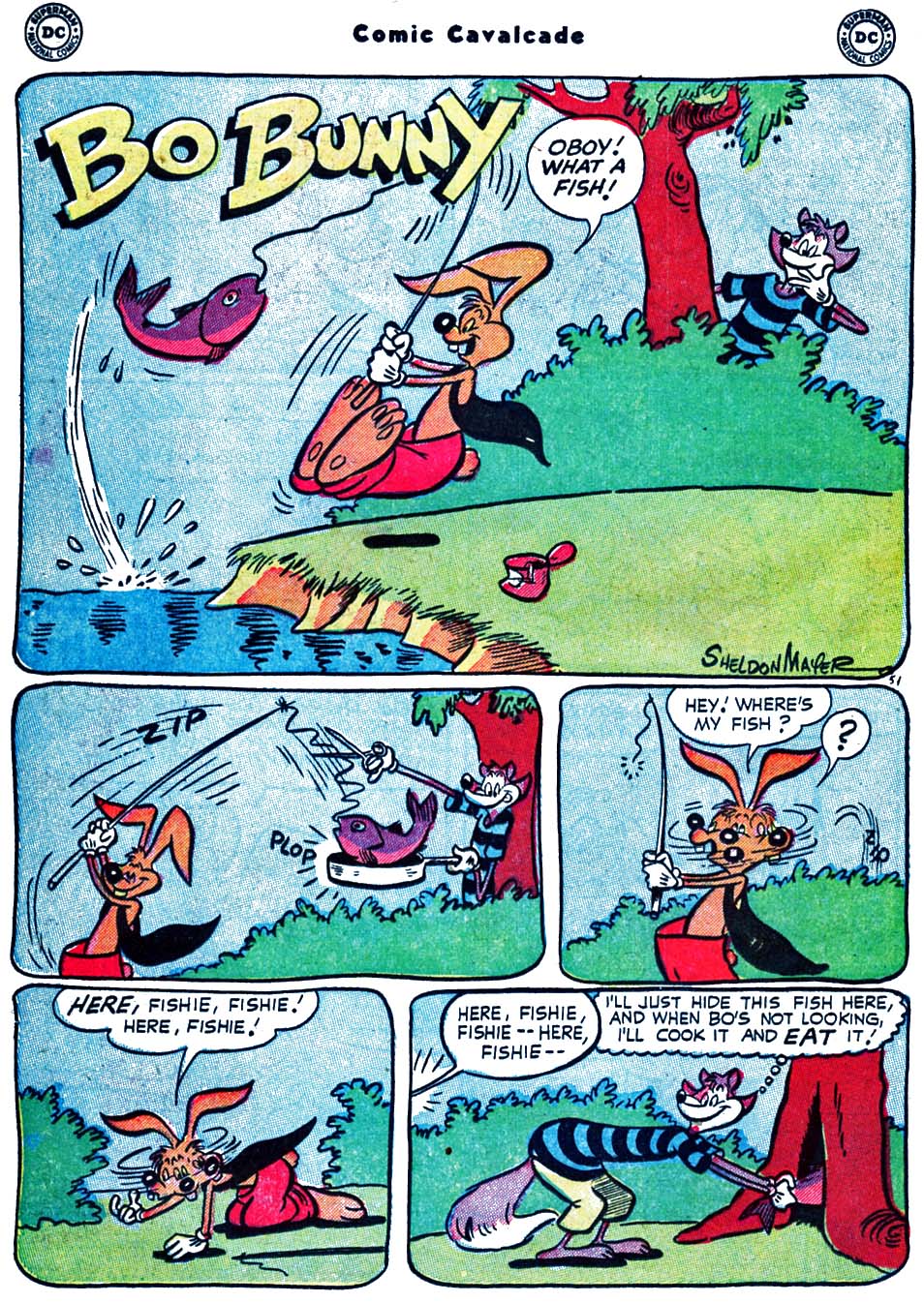 Read online Comic Cavalcade comic -  Issue #63 - 26