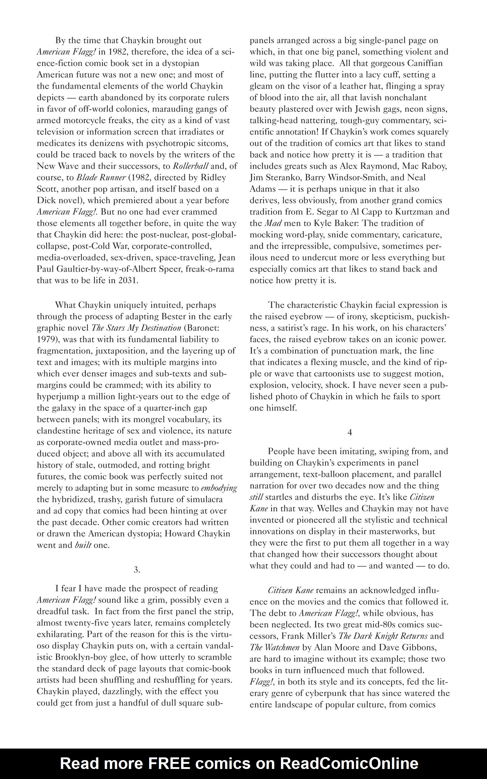 Read online American Flagg! comic -  Issue # _Definitive Collection (Part 1) - 7