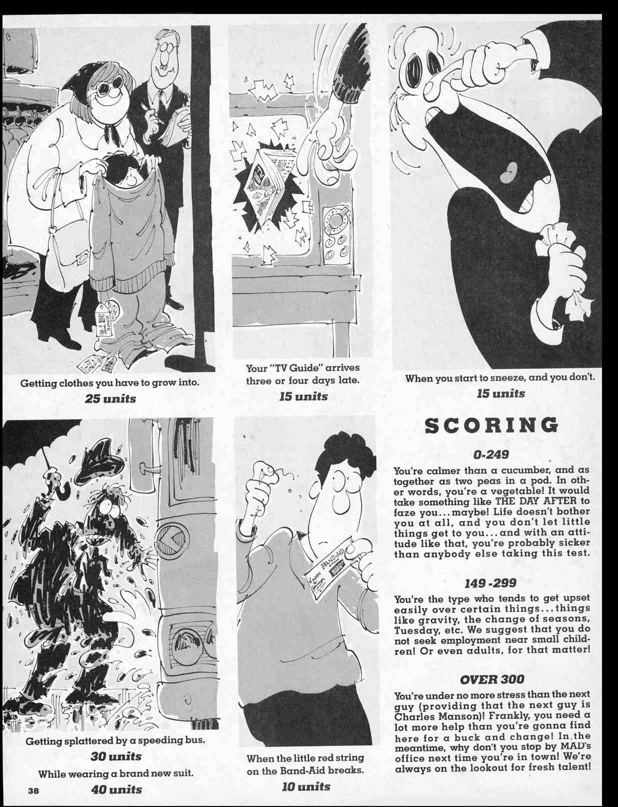 Read online MAD comic -  Issue #257 - 40