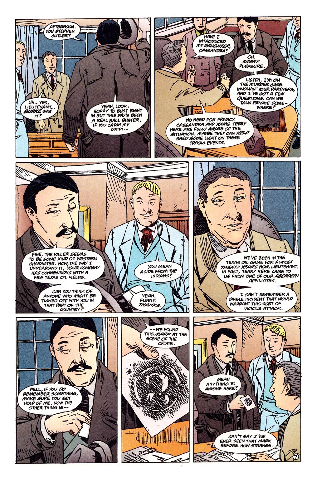 Sandman Mystery Theatre Issue #19 #20 - English 7