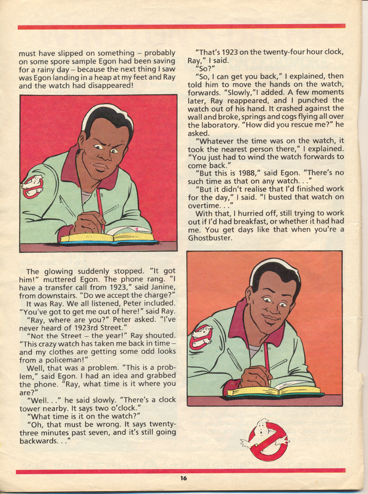 Read online The Real Ghostbusters comic -  Issue #15 - 16