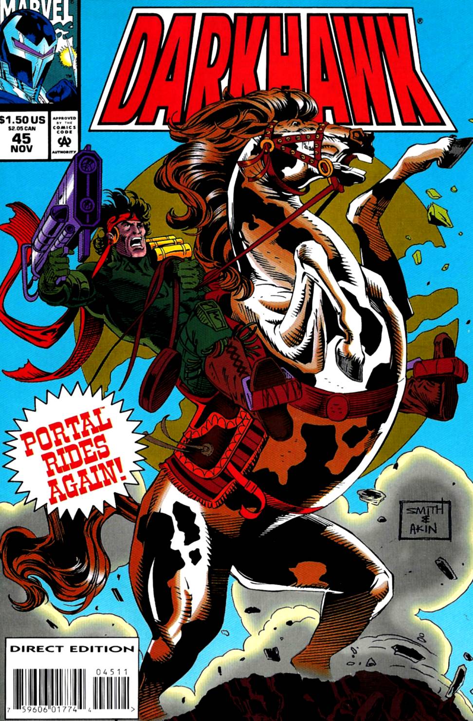 Read online Darkhawk (1991) comic -  Issue #45 - 1