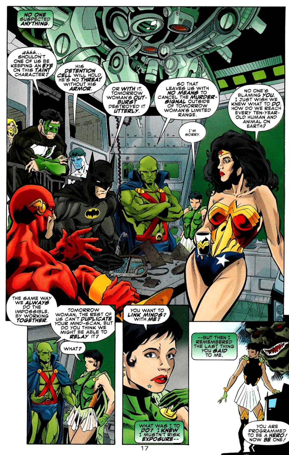 Read online JLA: Tomorrow Woman comic -  Issue # Full - 18