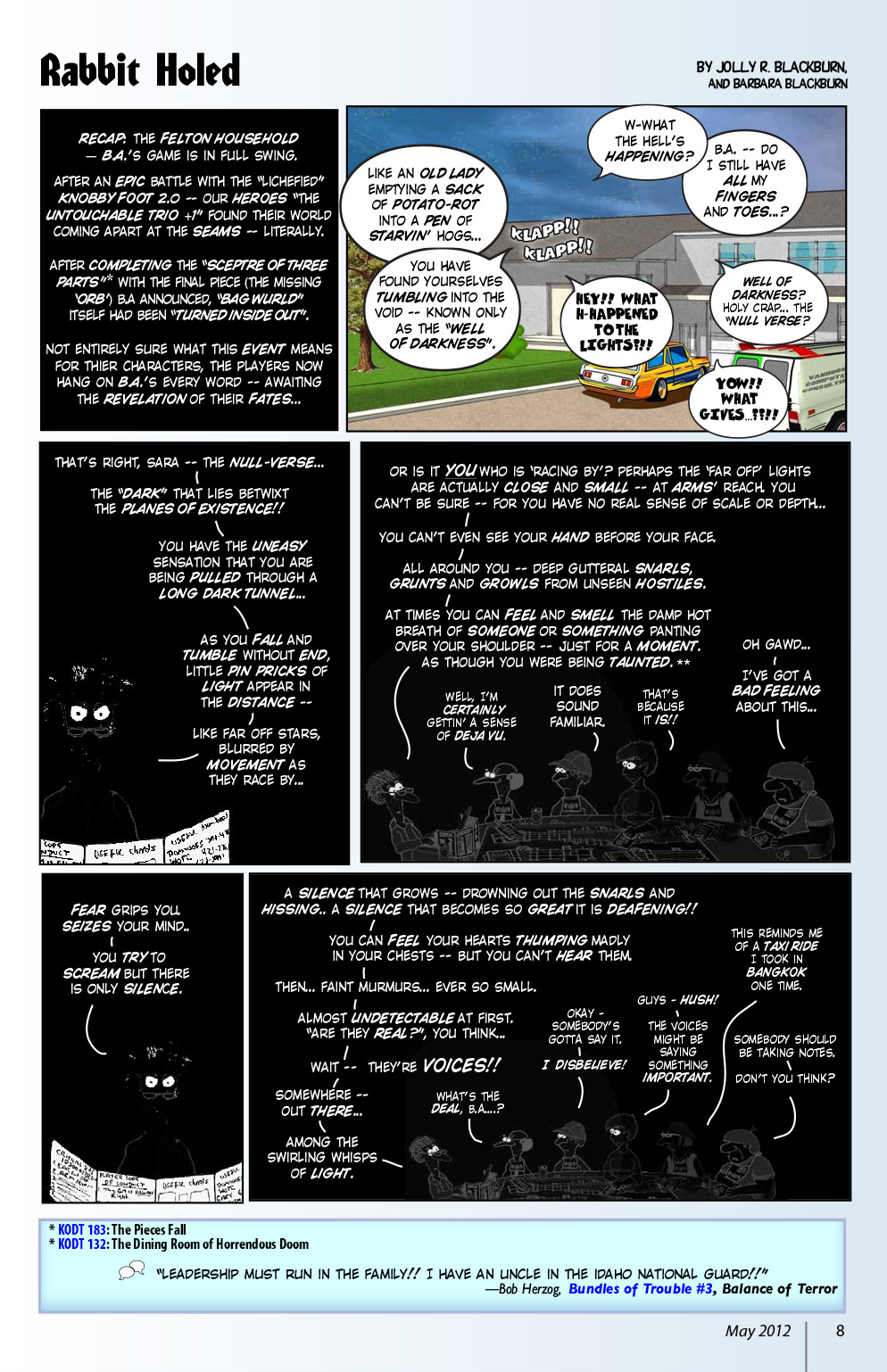 Read online Knights of the Dinner Table comic -  Issue #187 - 10